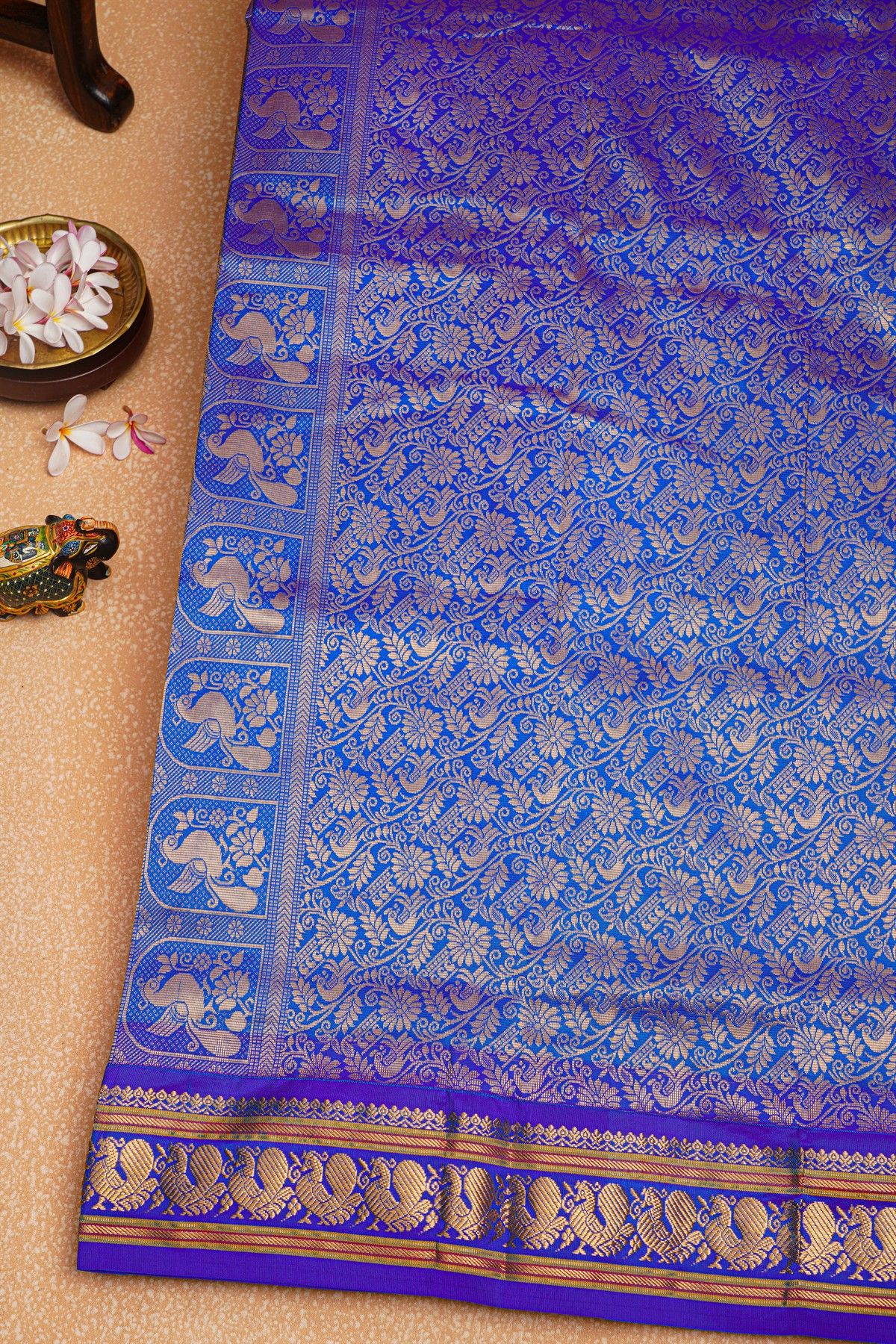 Narayanpet Silk Pink Saree