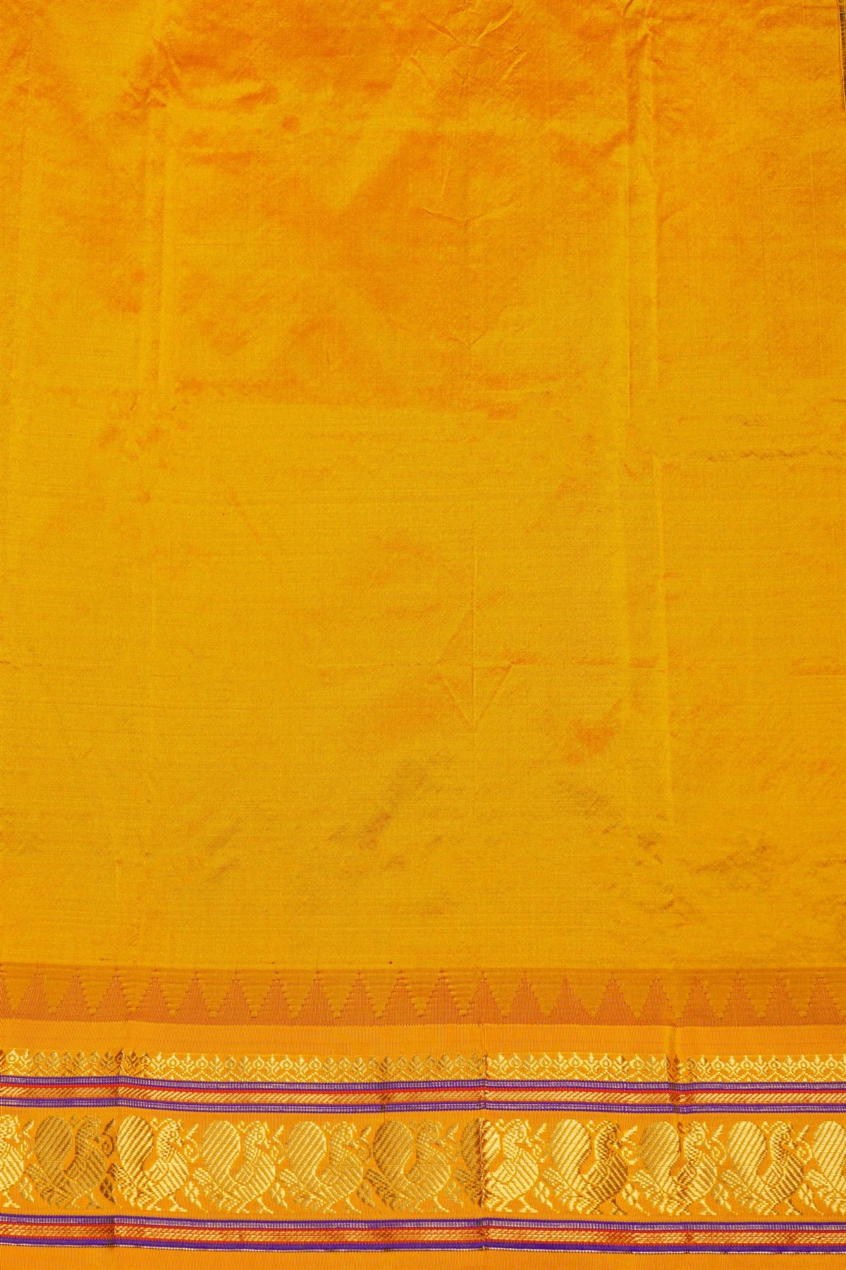 Narayanpet Silk Royal Blue Saree