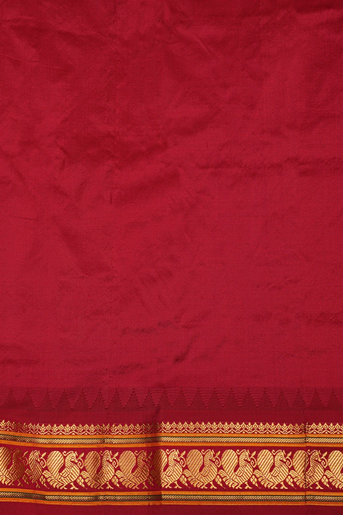 Narayanpet Silk Green Saree