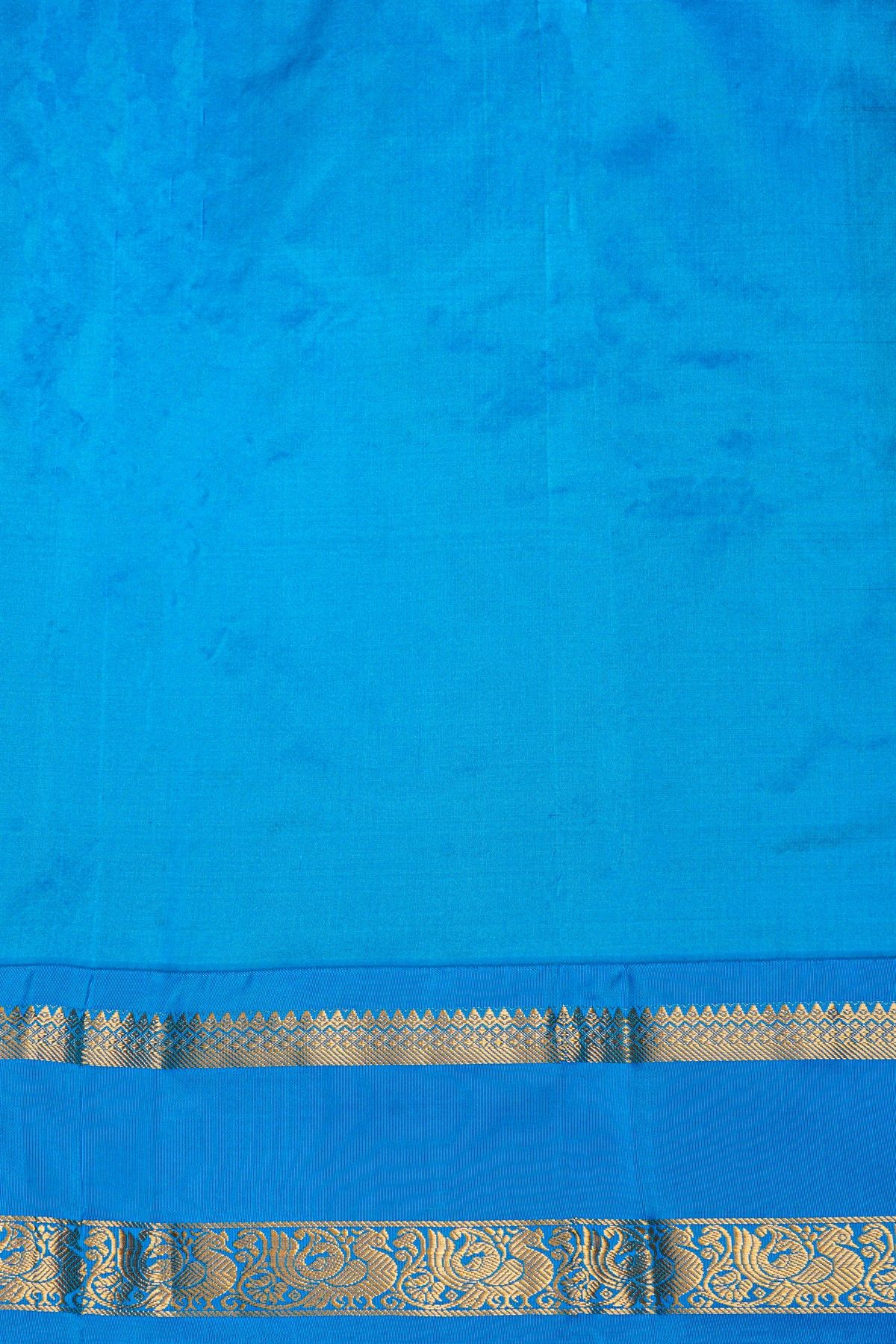 Narayanpet Silk Navy Blue Saree