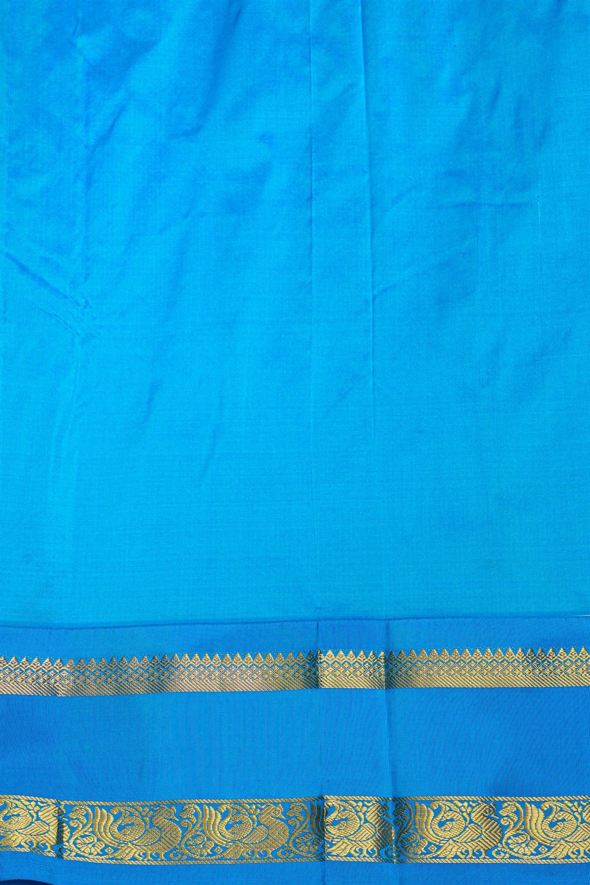 Narayanpet Silk Sky Blue Saree
