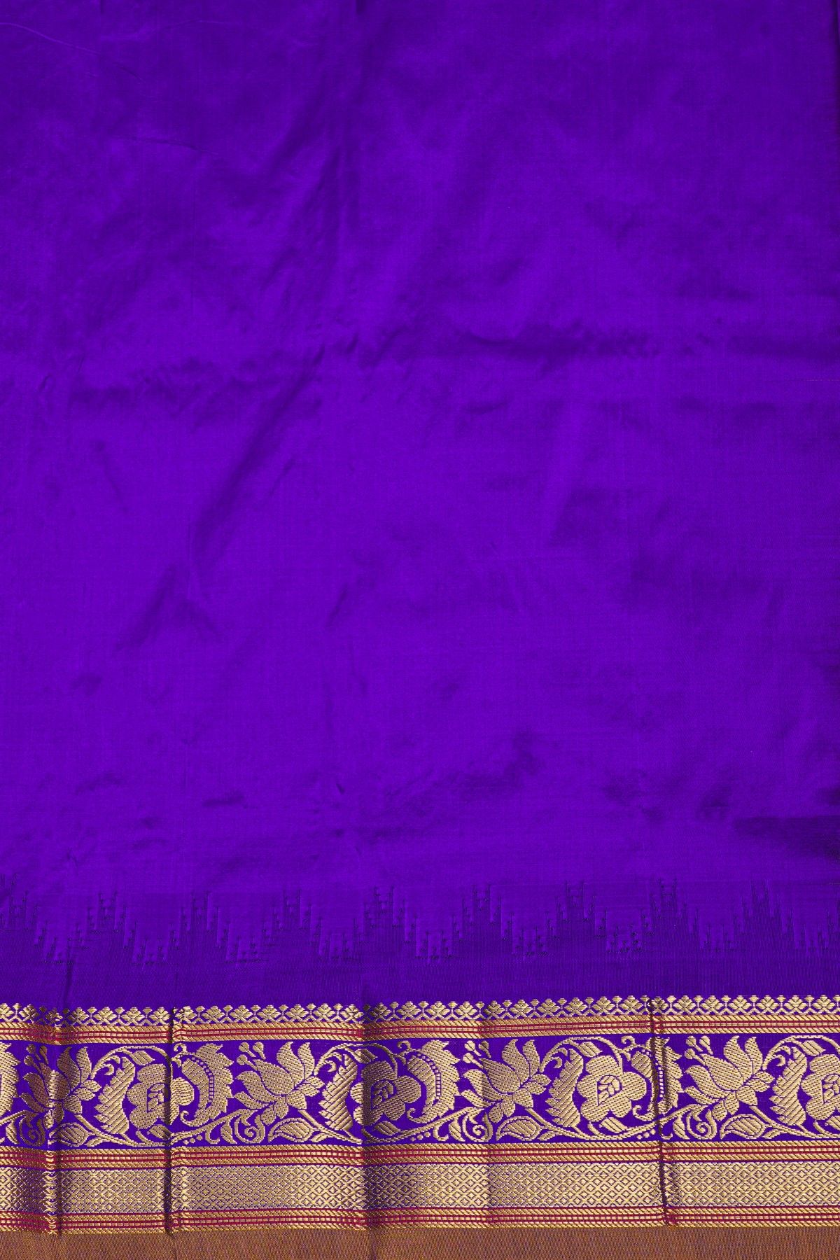Narayanpet Silk Mustard Saree