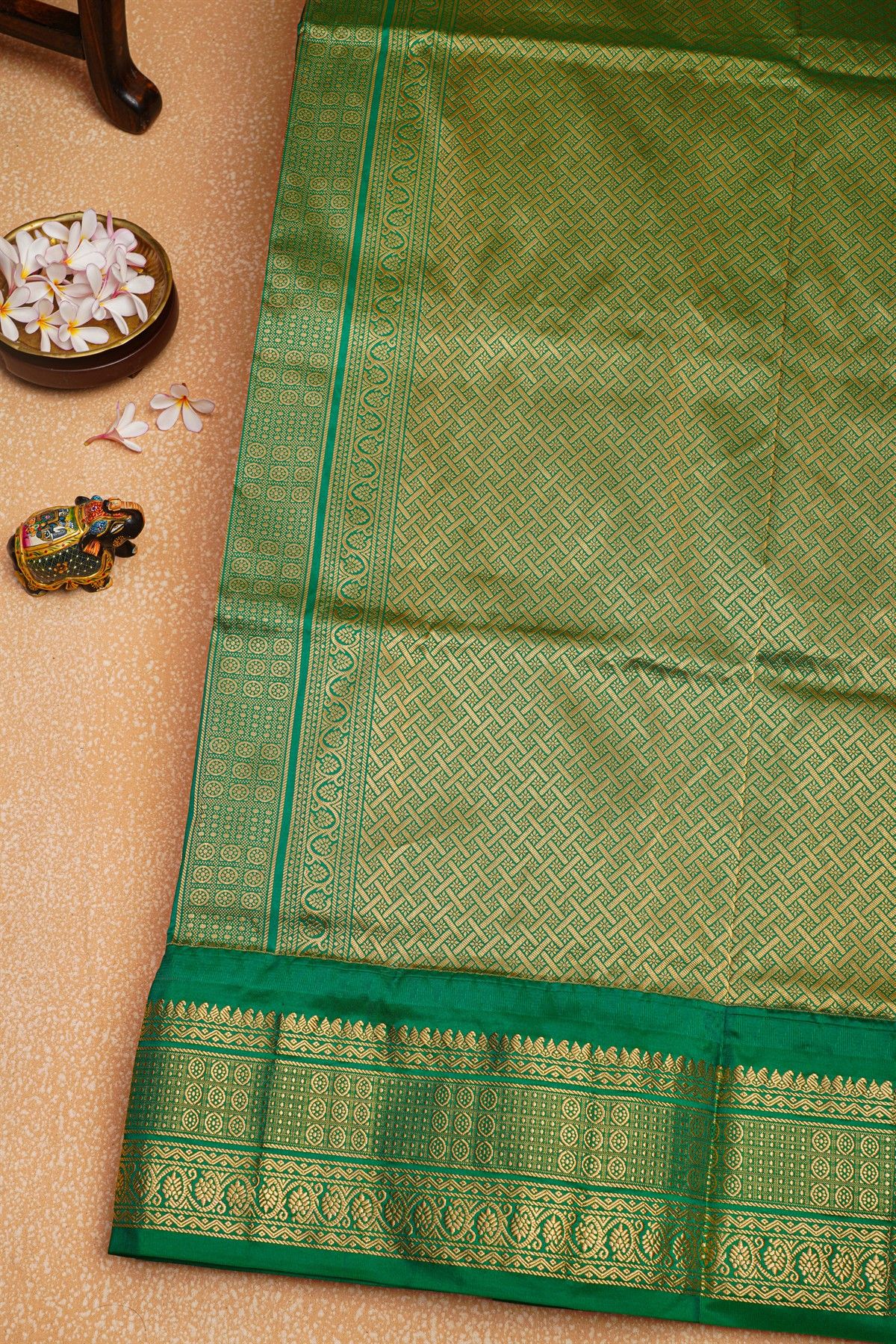 Narayanpet Silk Pink Saree