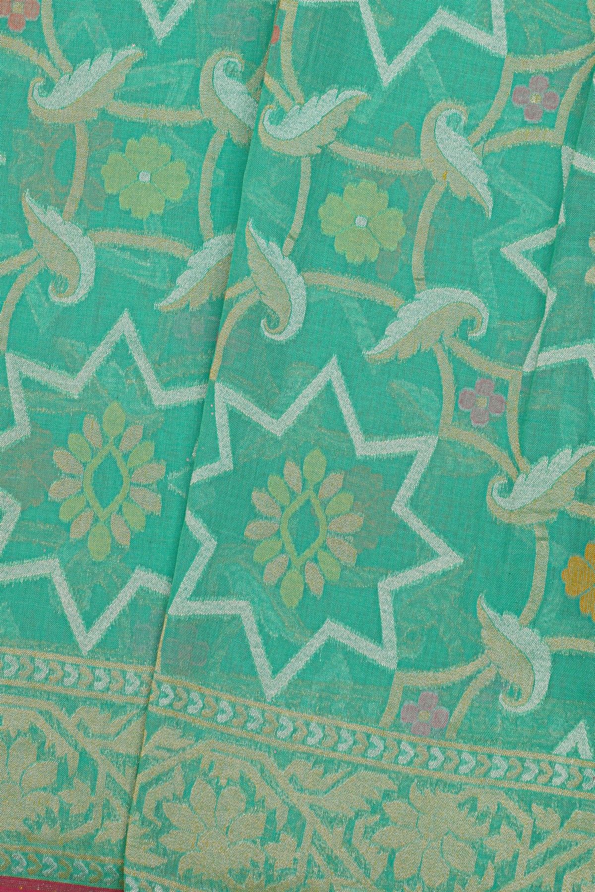 Khaadi Sky Blue Saree