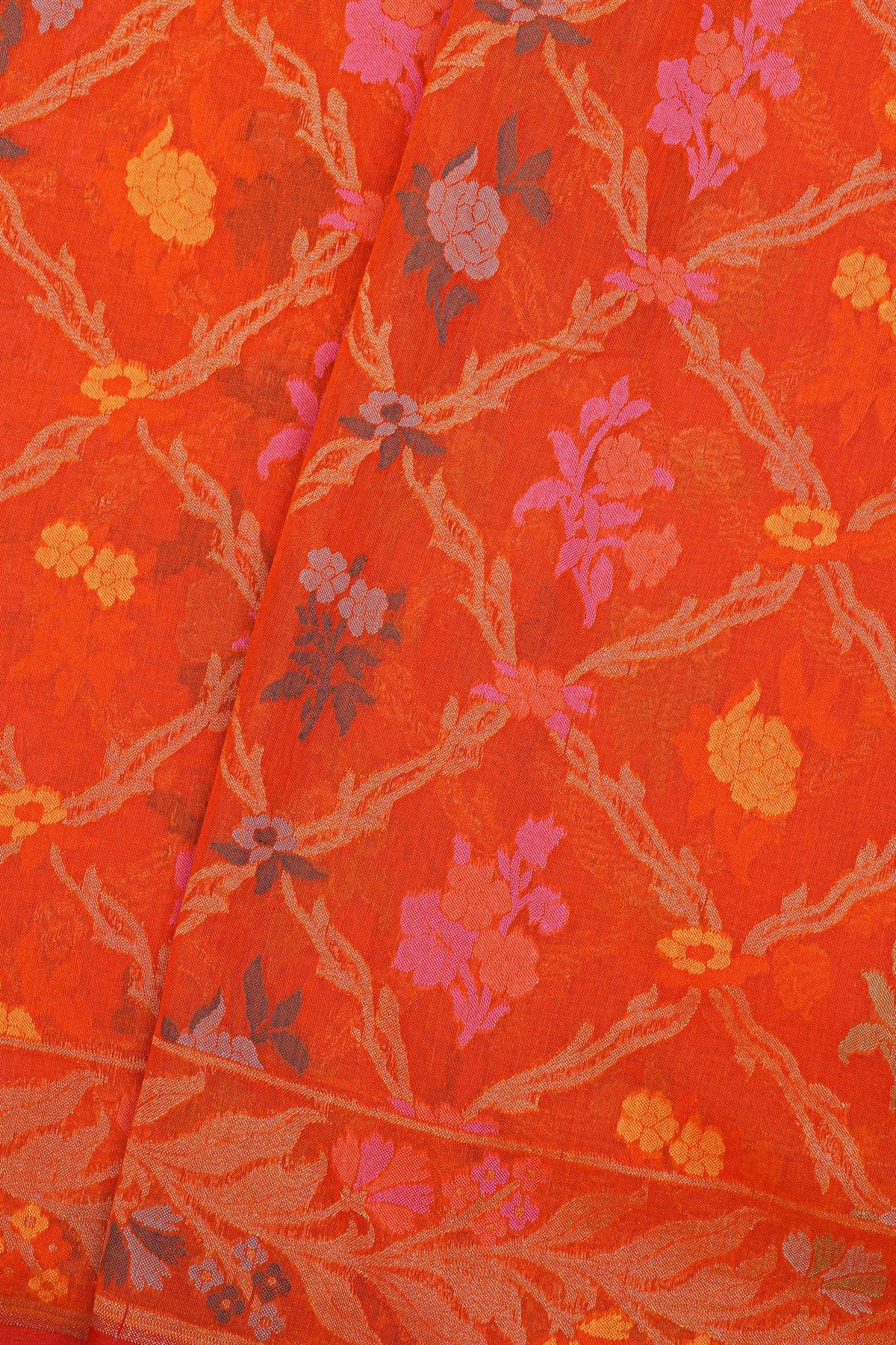 Khaadi Dual-Tone  Cotton Saree