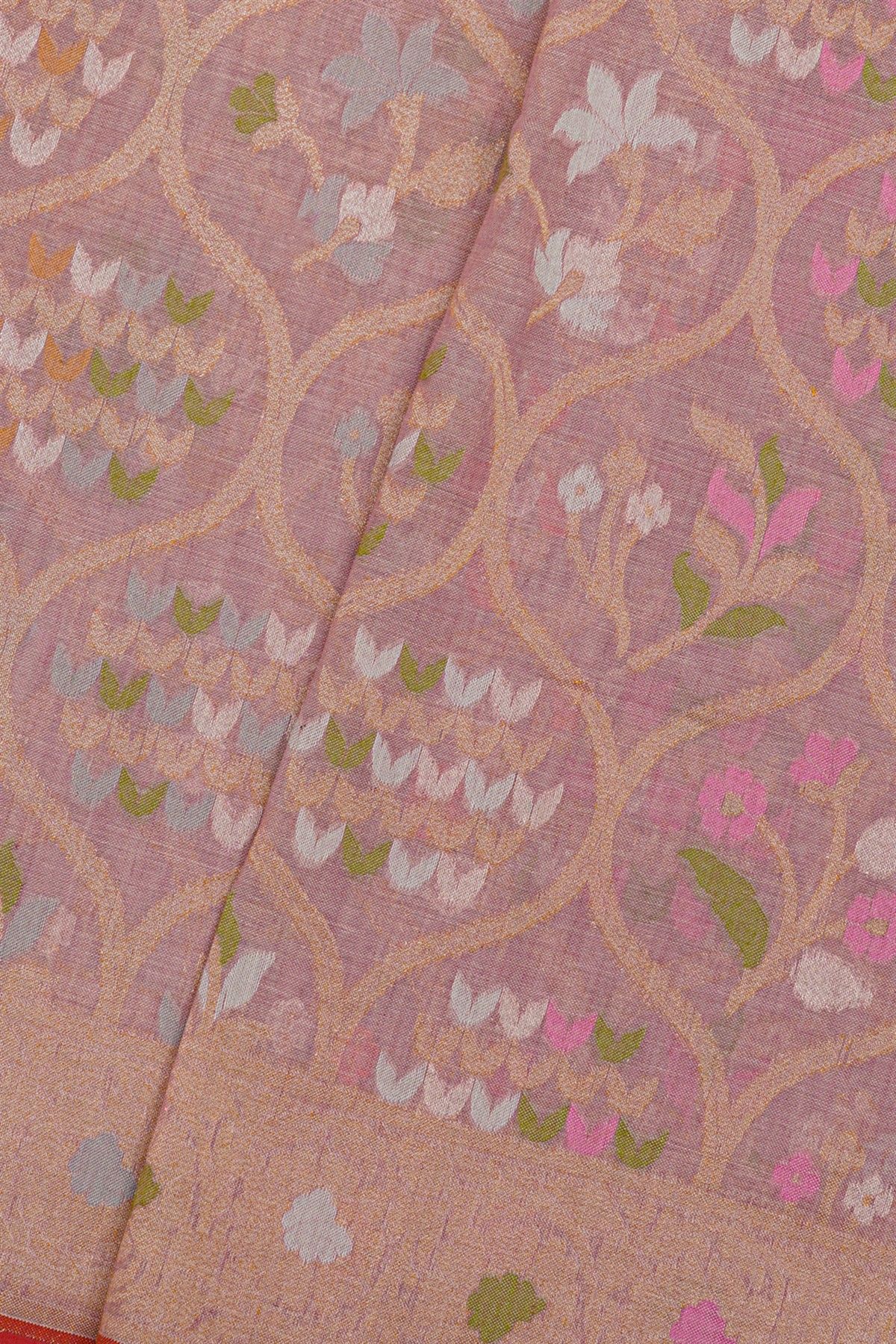 Khaadi Cotton Lavender Saree