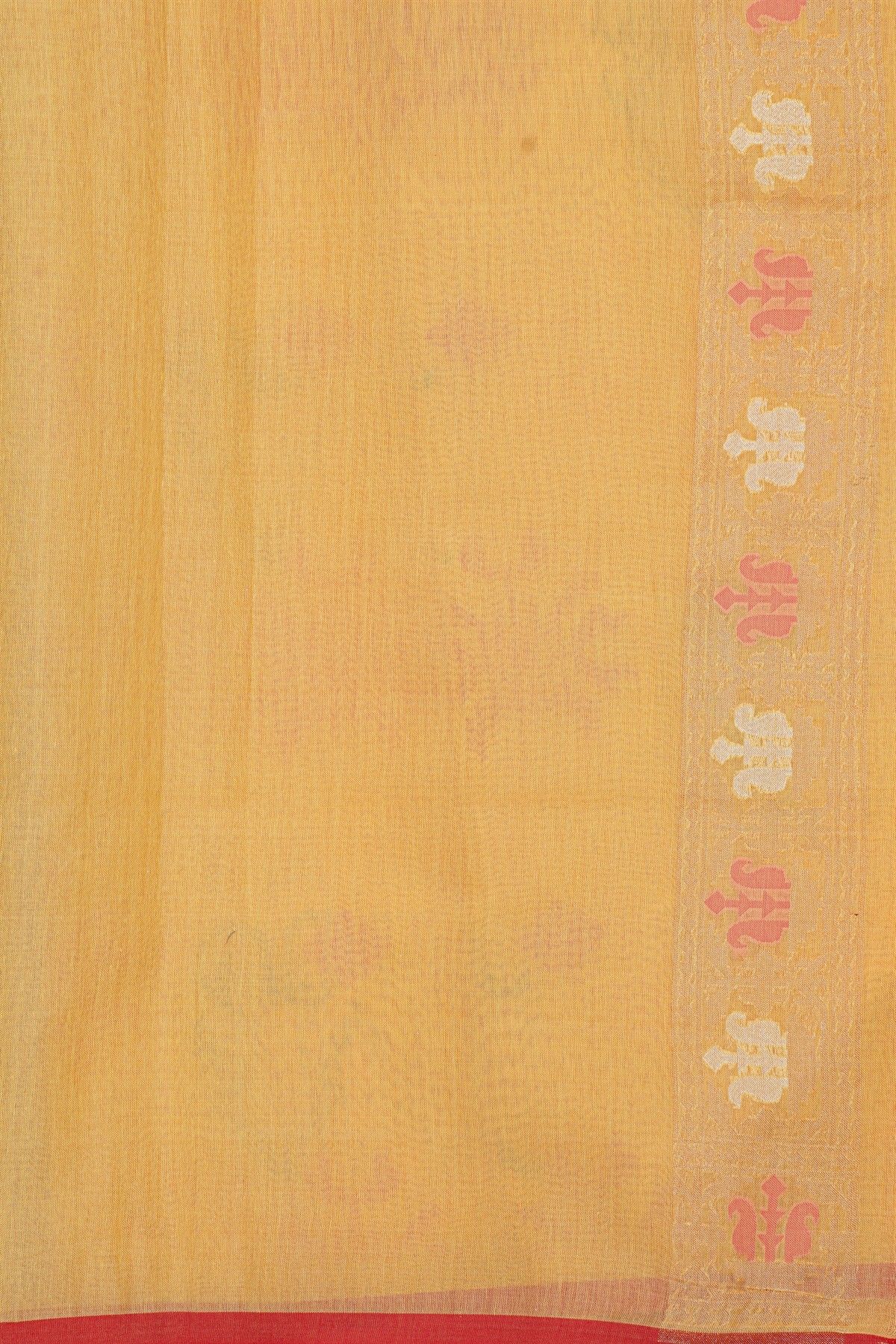 khaadi cotton Cream saree