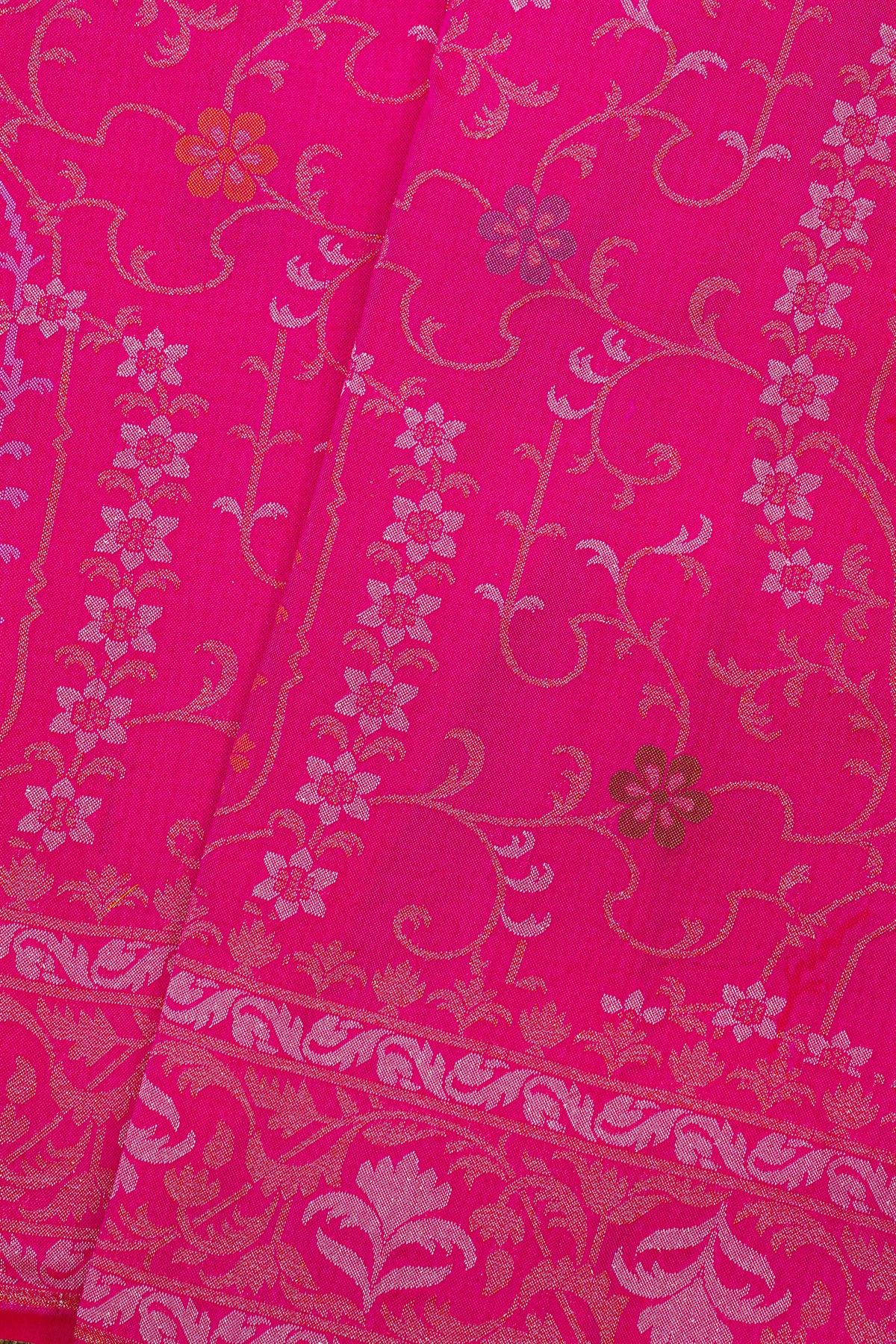 khaadi cotton pink Saree