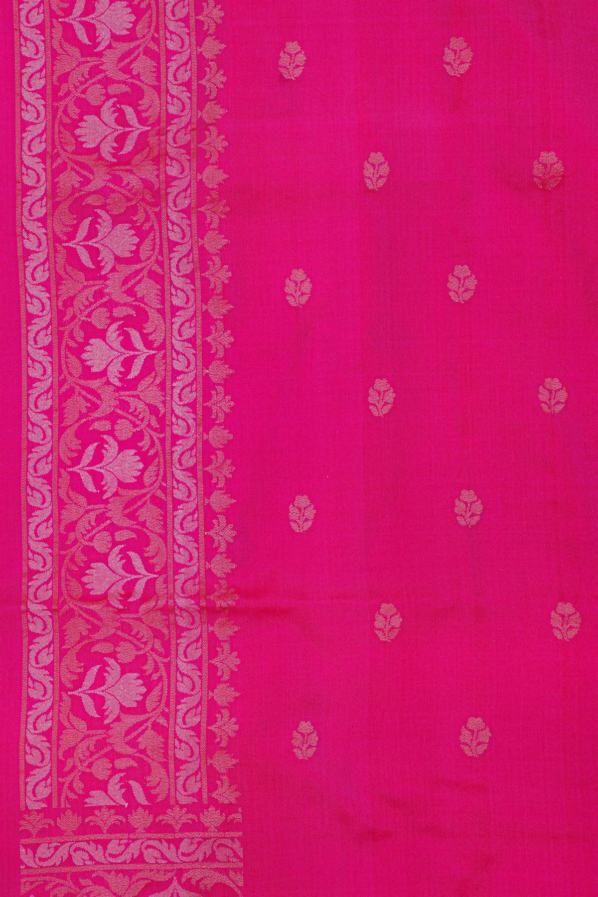 khaadi cotton pink Saree
