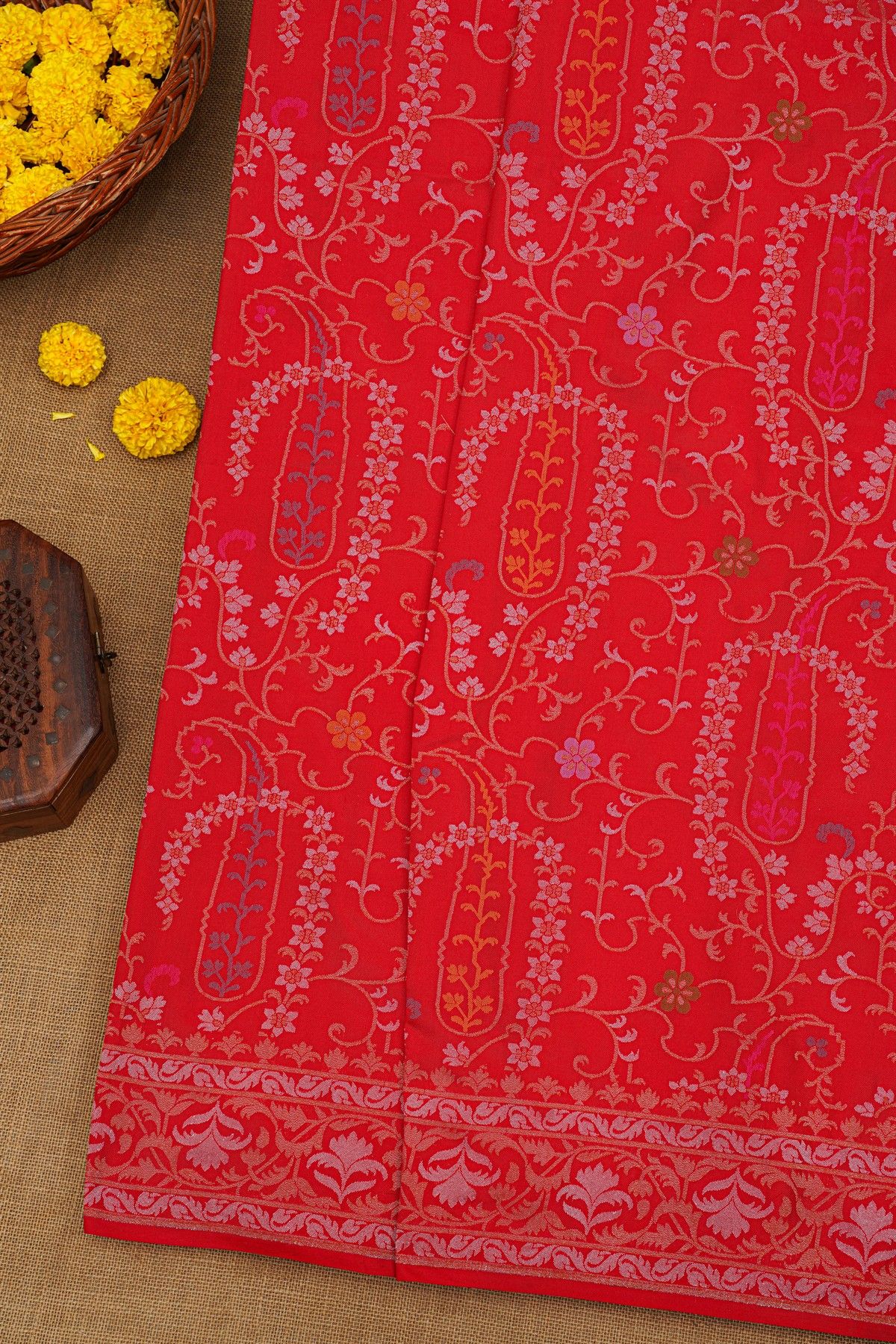 Khaadi Cotton Pink Saree