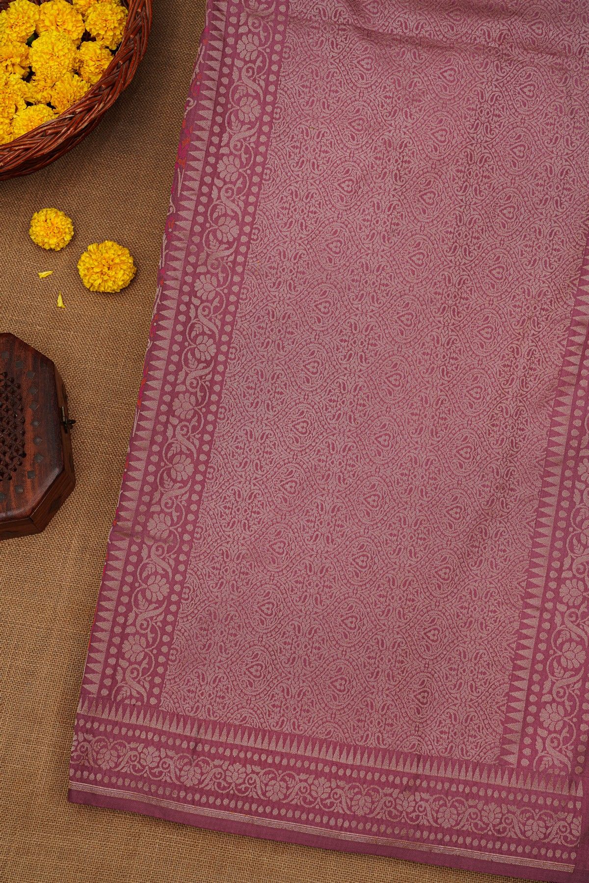 Khaadi Cotton Onion Pink Saree