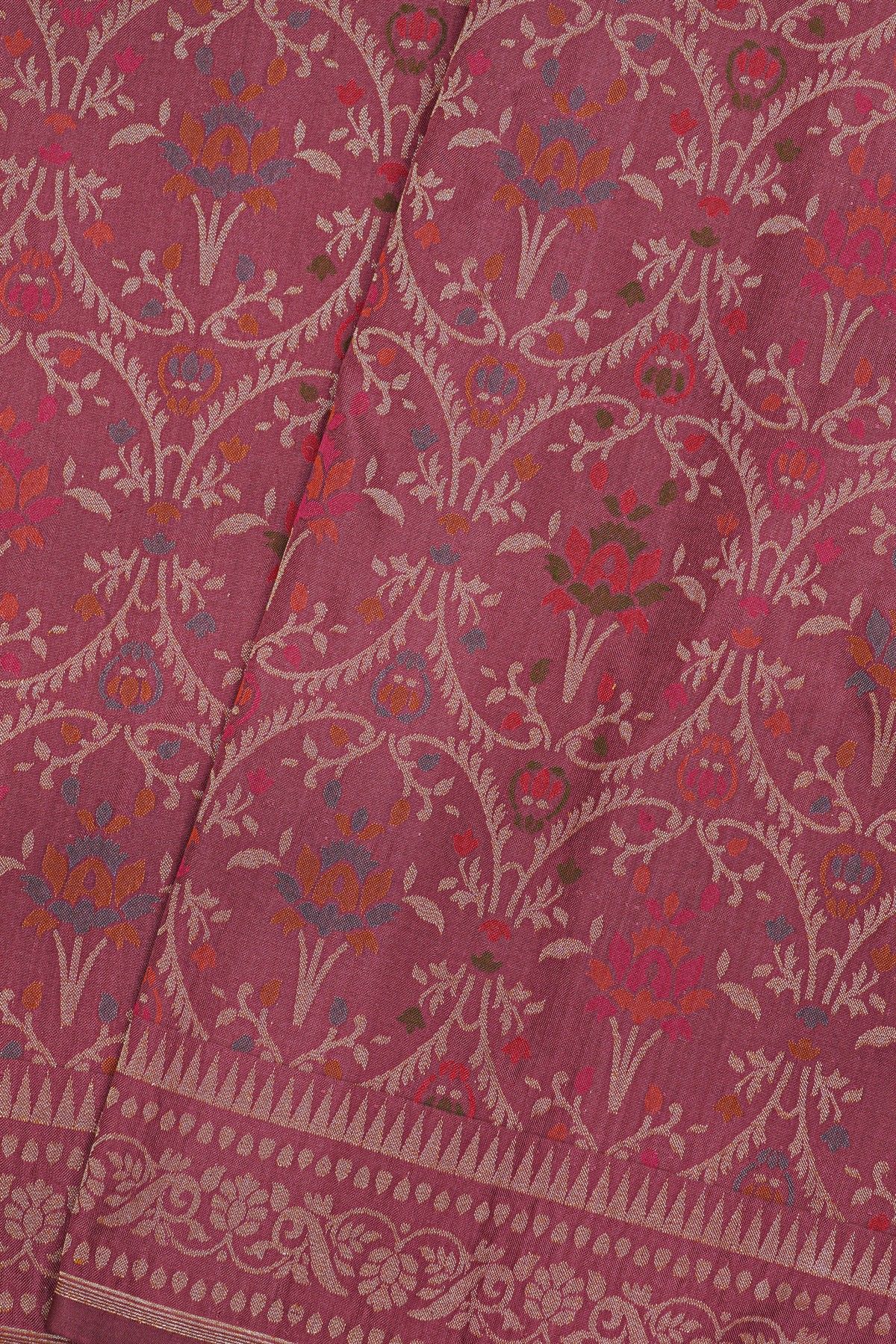 Khaadi Cotton Onion Pink Saree