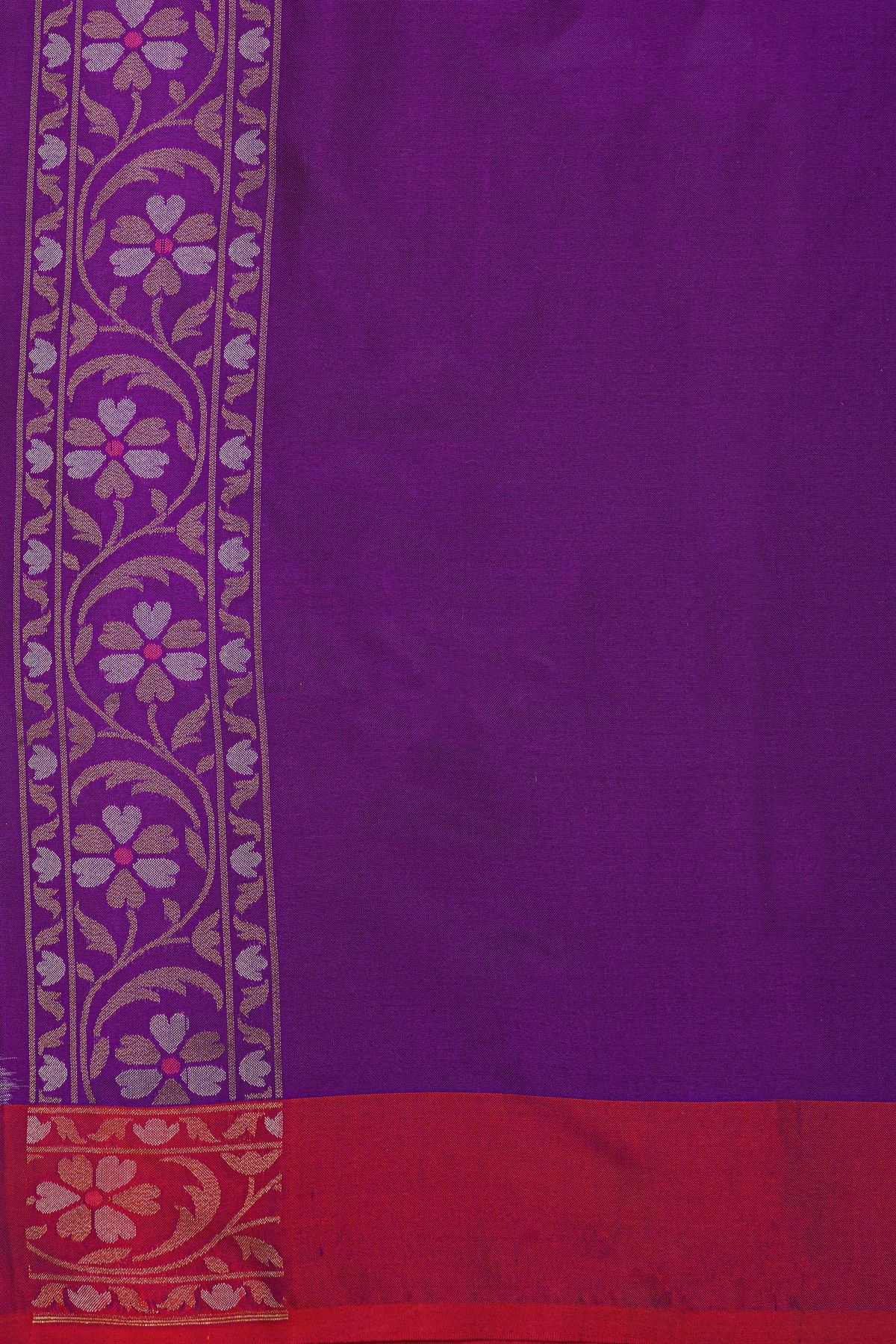 Khaadi Cotton Royal Blue Saree