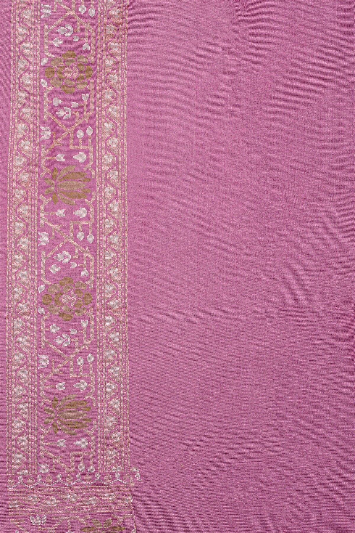 Khaadi Cotton Lavender Saree