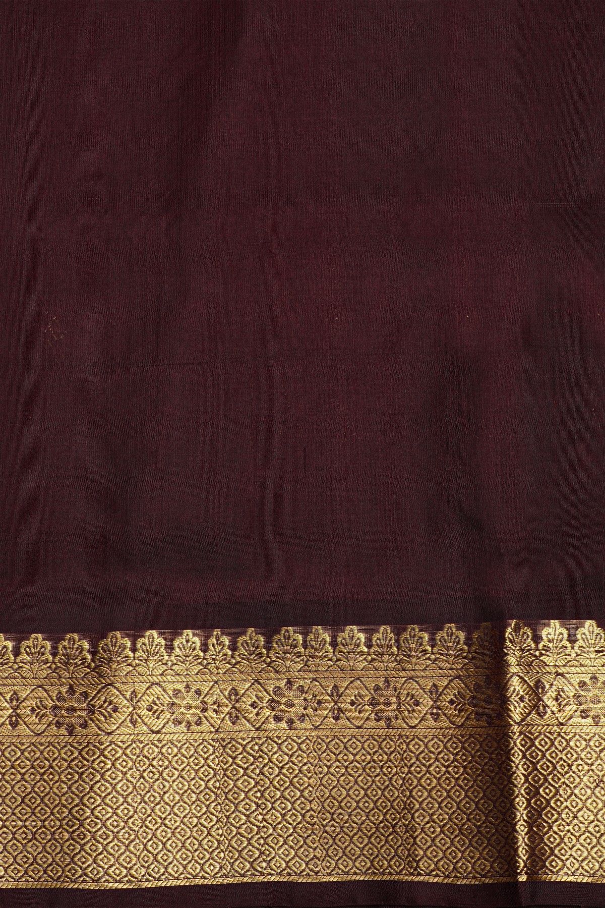 Venkatagiri Silk Maroon Saree