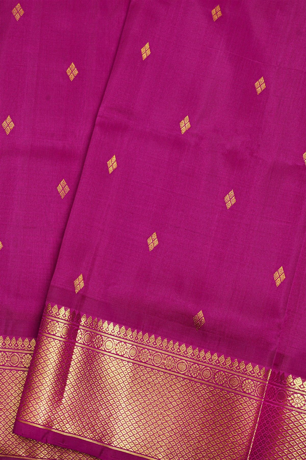 Venkatagiri Silk Purple Saree