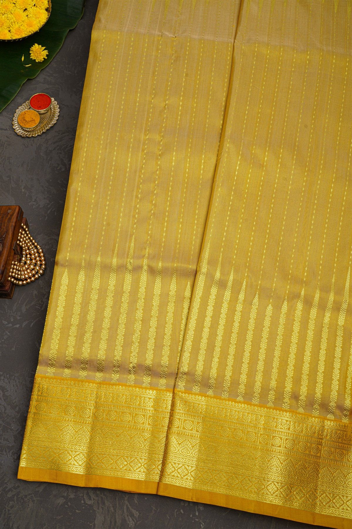 Venkatagiri Silk Dual Colour Saree