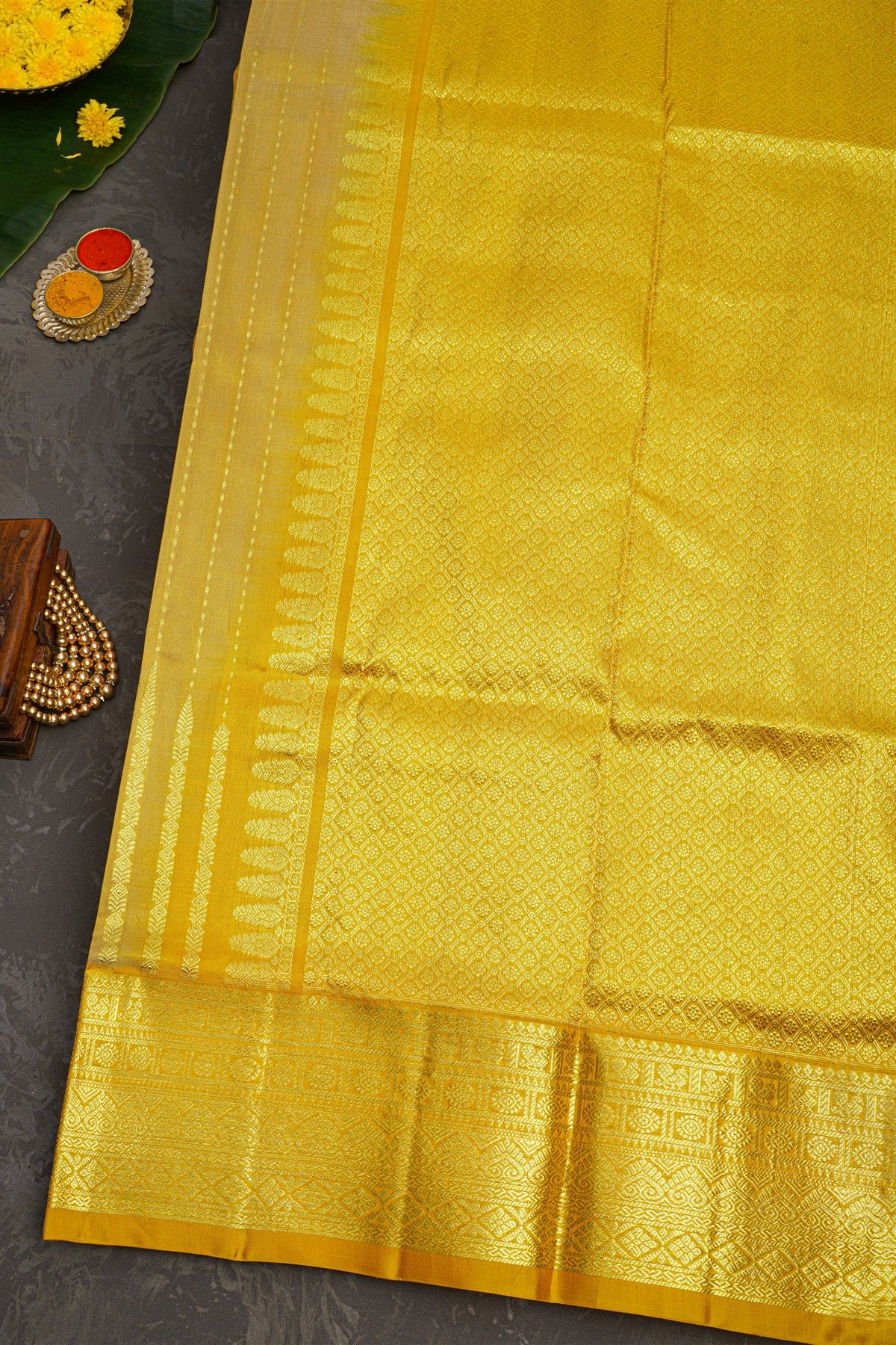 Venkatagiri Silk Dual Colour Saree