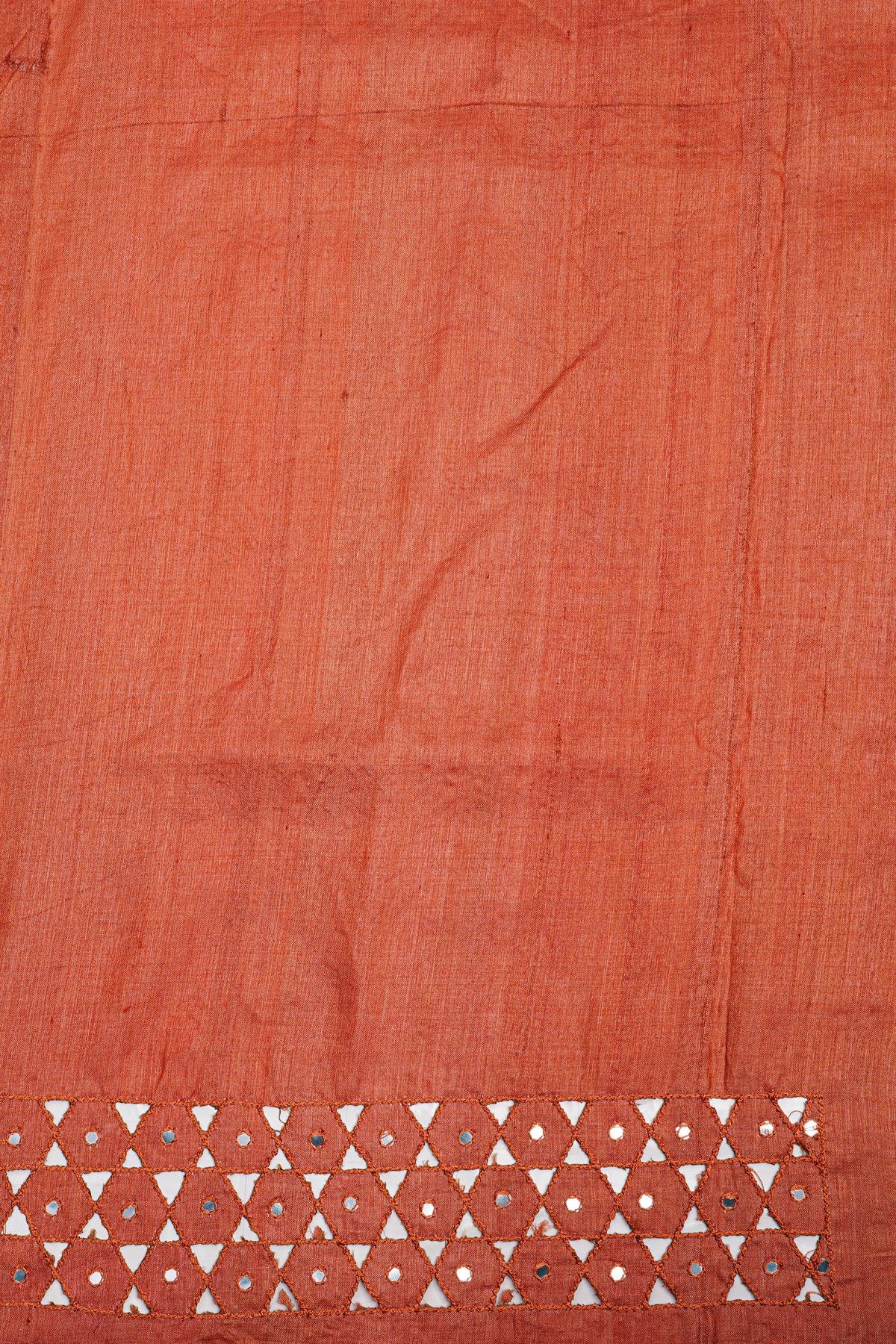 Fancy Tussar Mustard Saree