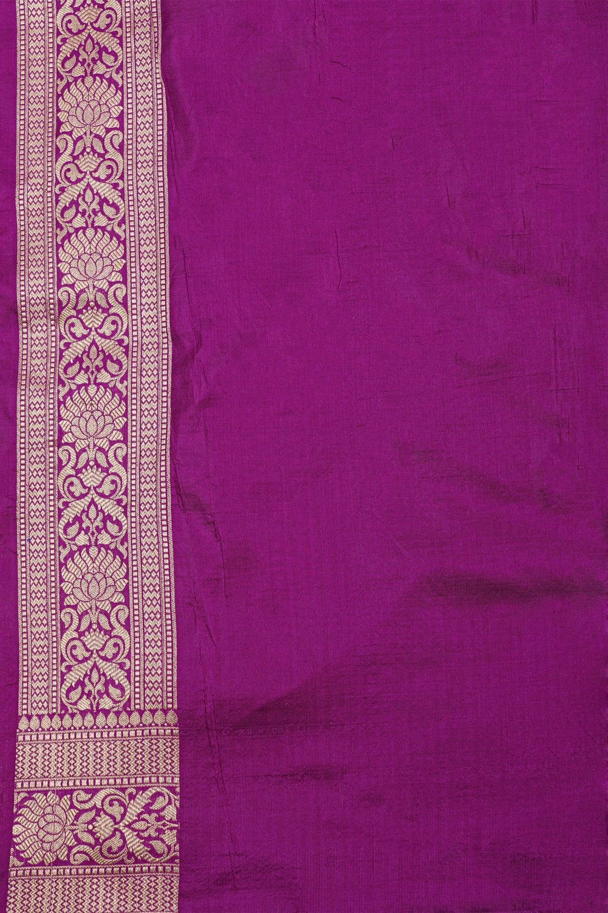 Banarasi Silk Purple Saree