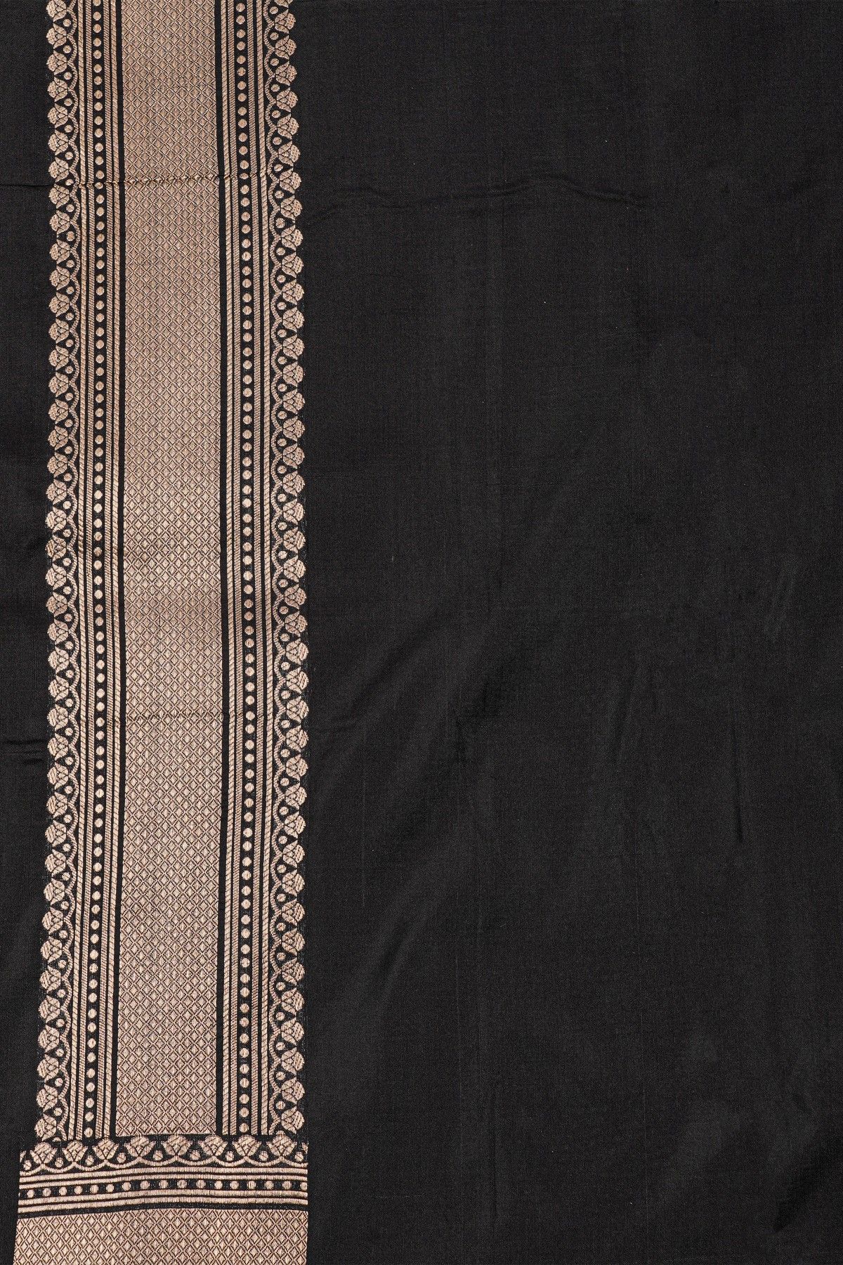 Banarasi Silk  Black Saree