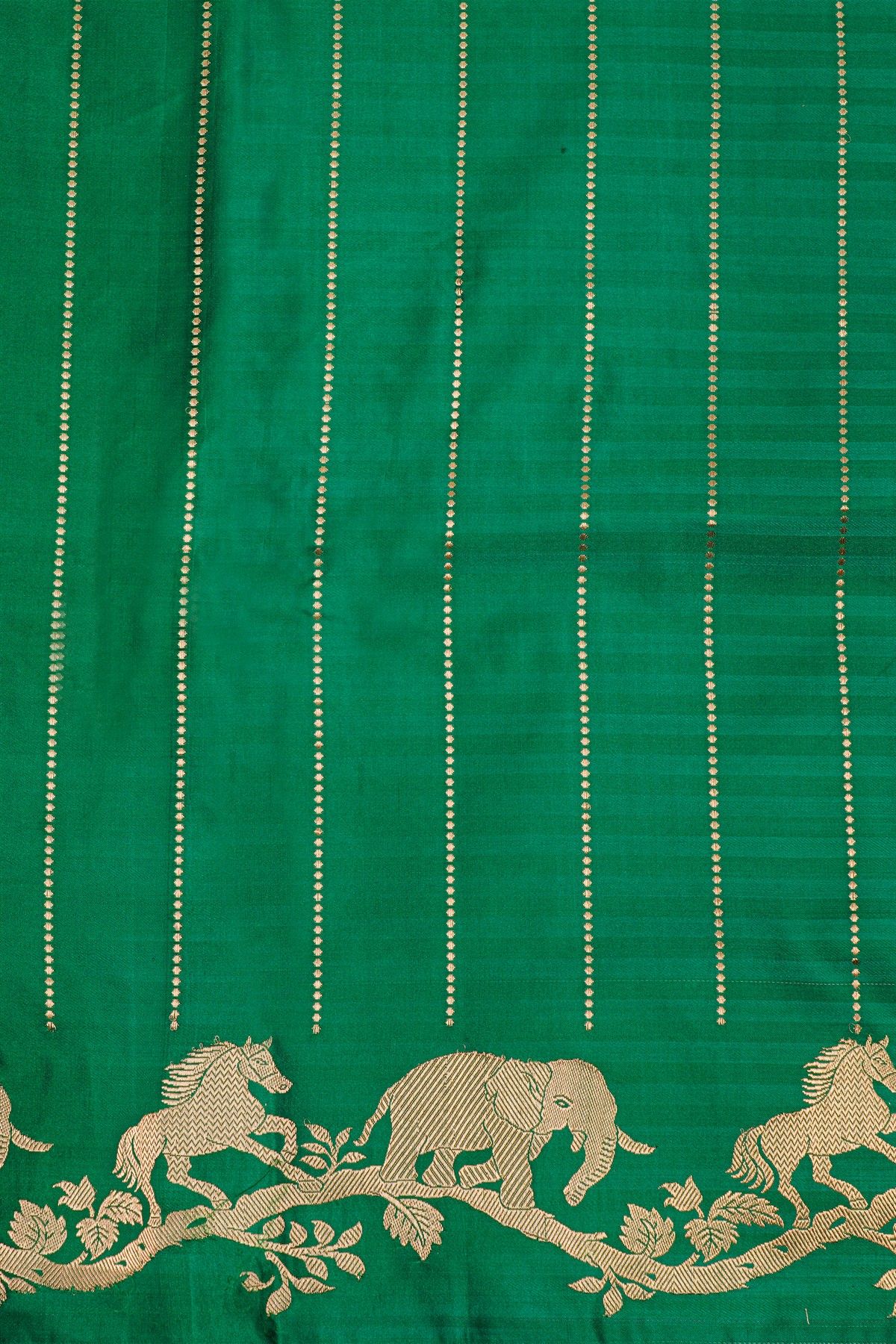 Banarasi Silk Green Saree