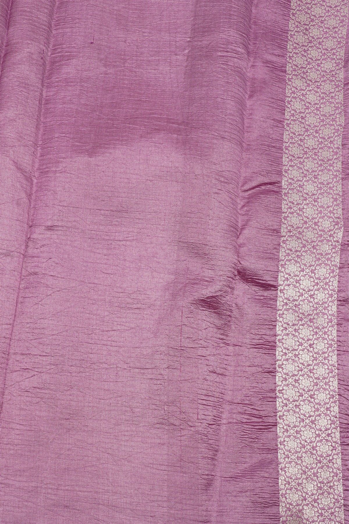 Fancy Matka Silk Orange  Saree