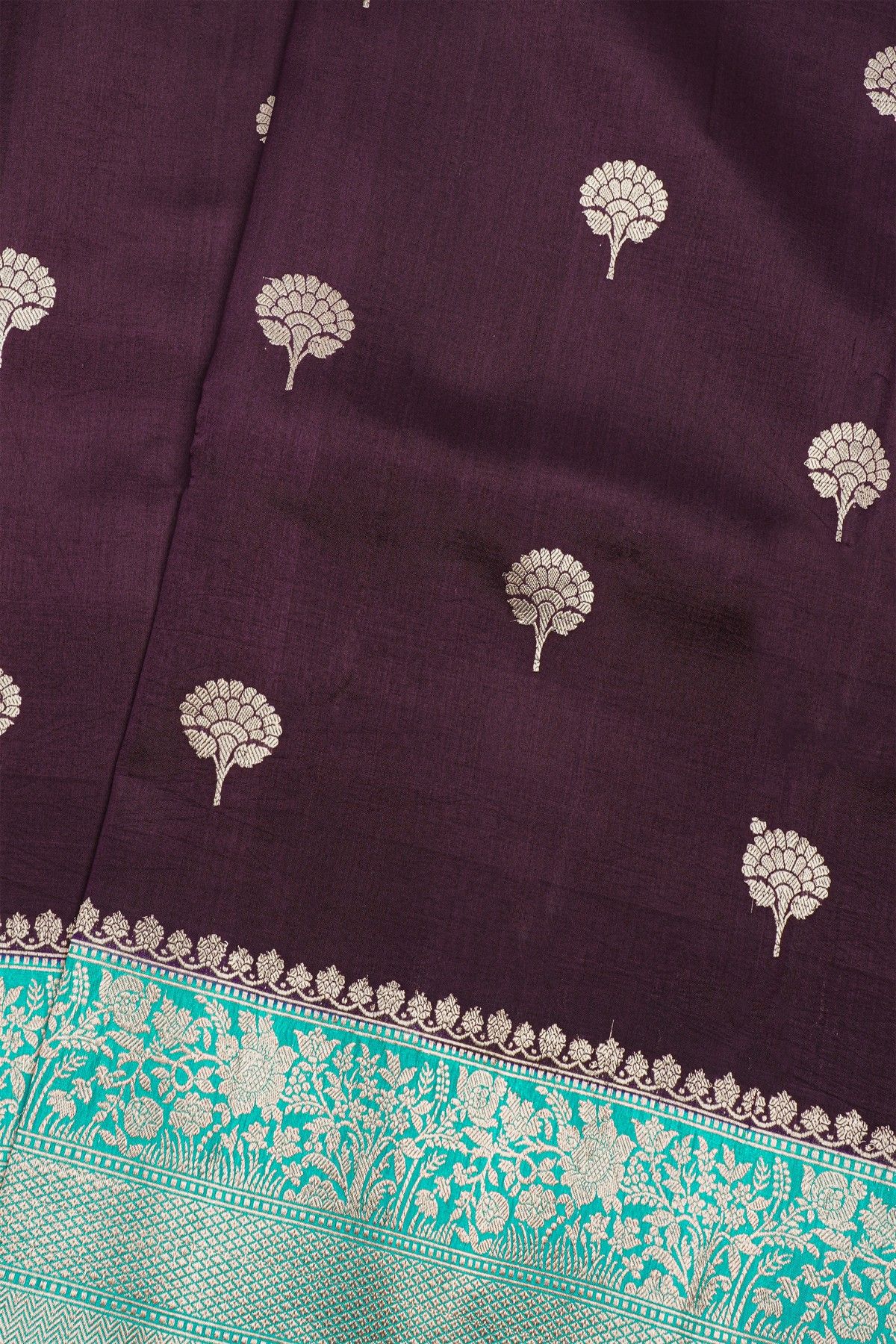 Fancy Matka Silk Wine Saree