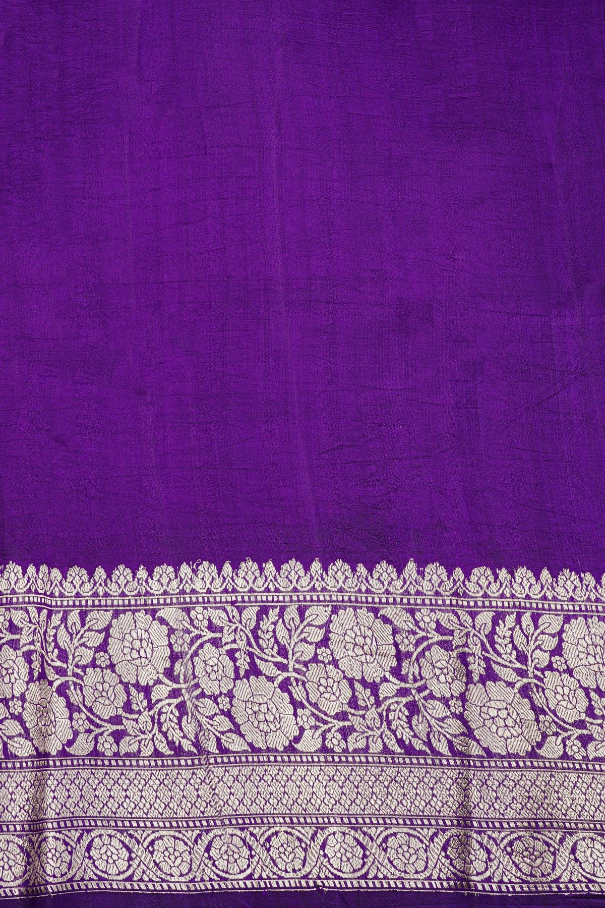 Fancy Matka Silk Lavender Saree