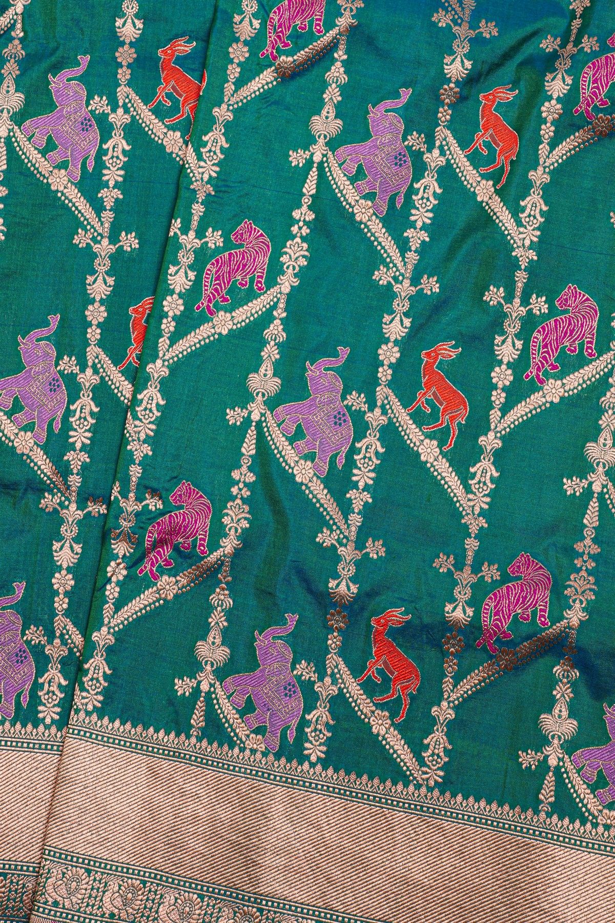 Banarasi Silk Dual Colour Saree