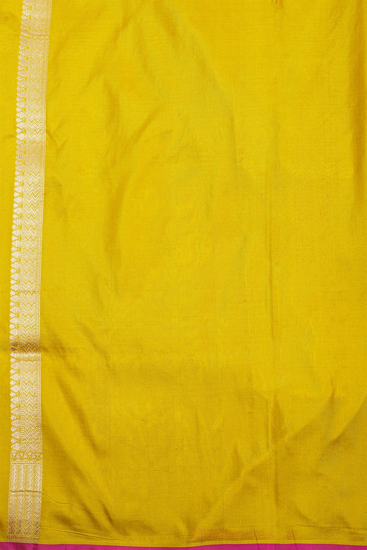 Banarasi Silk Yellow Saree