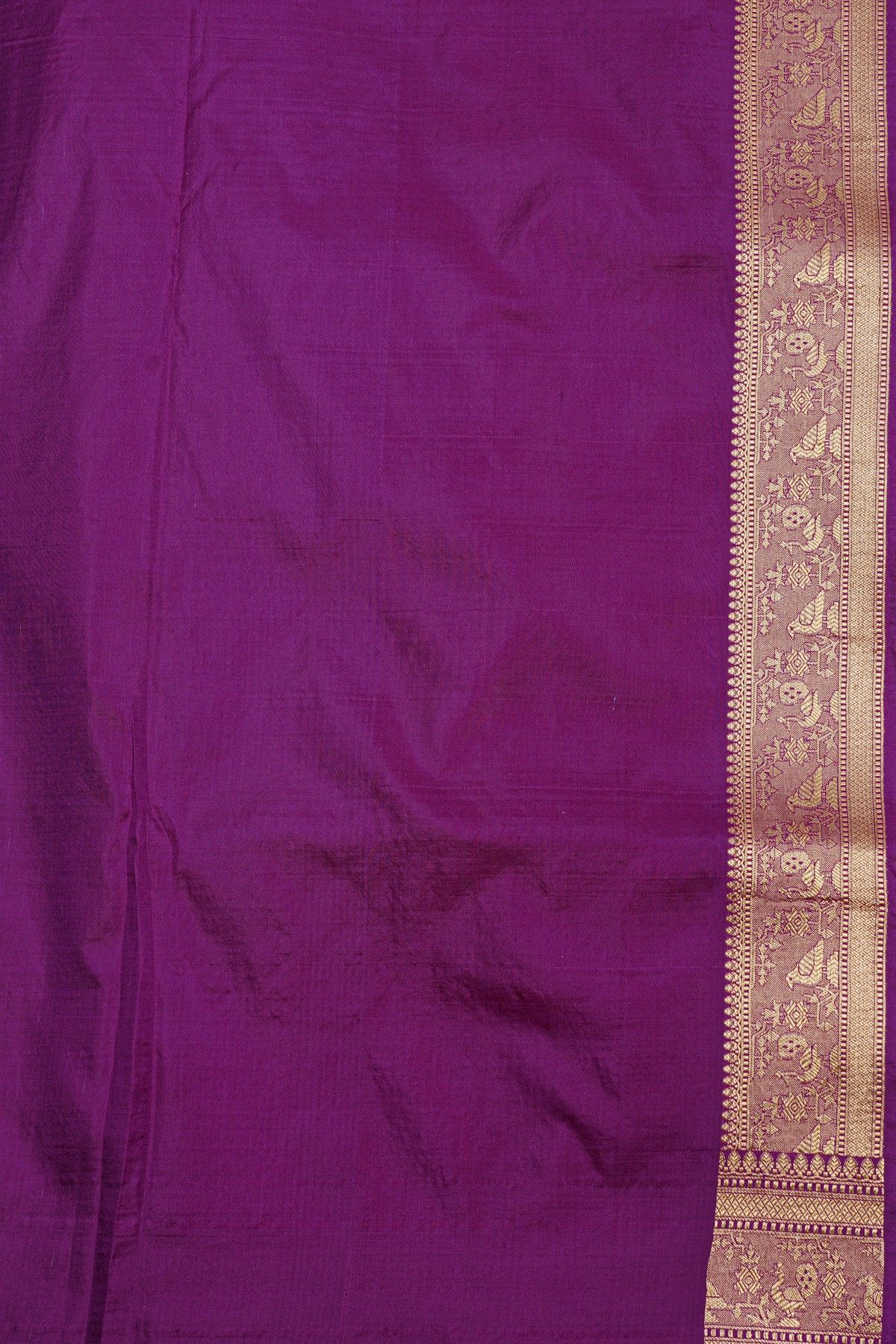 Banarasi Silk Purple Saree