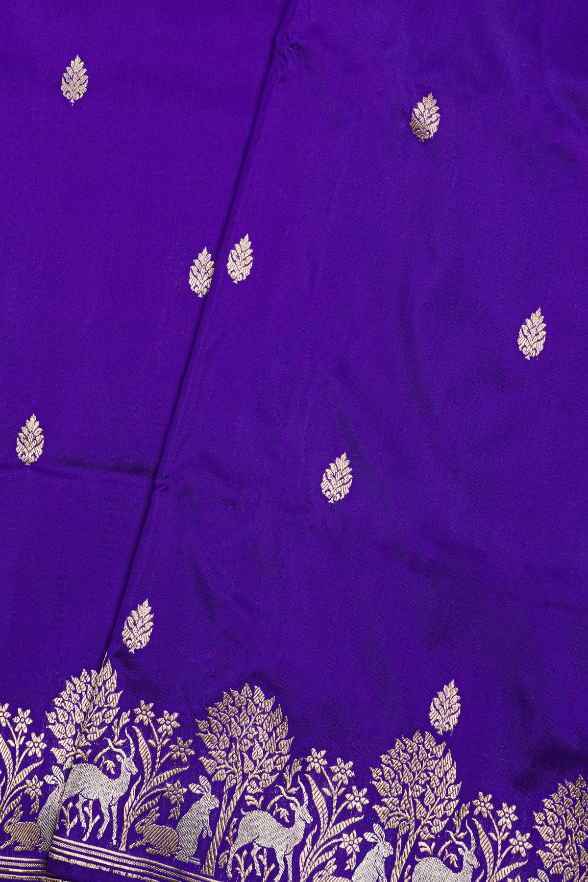 Banarasi Silk Royal Blue Saree