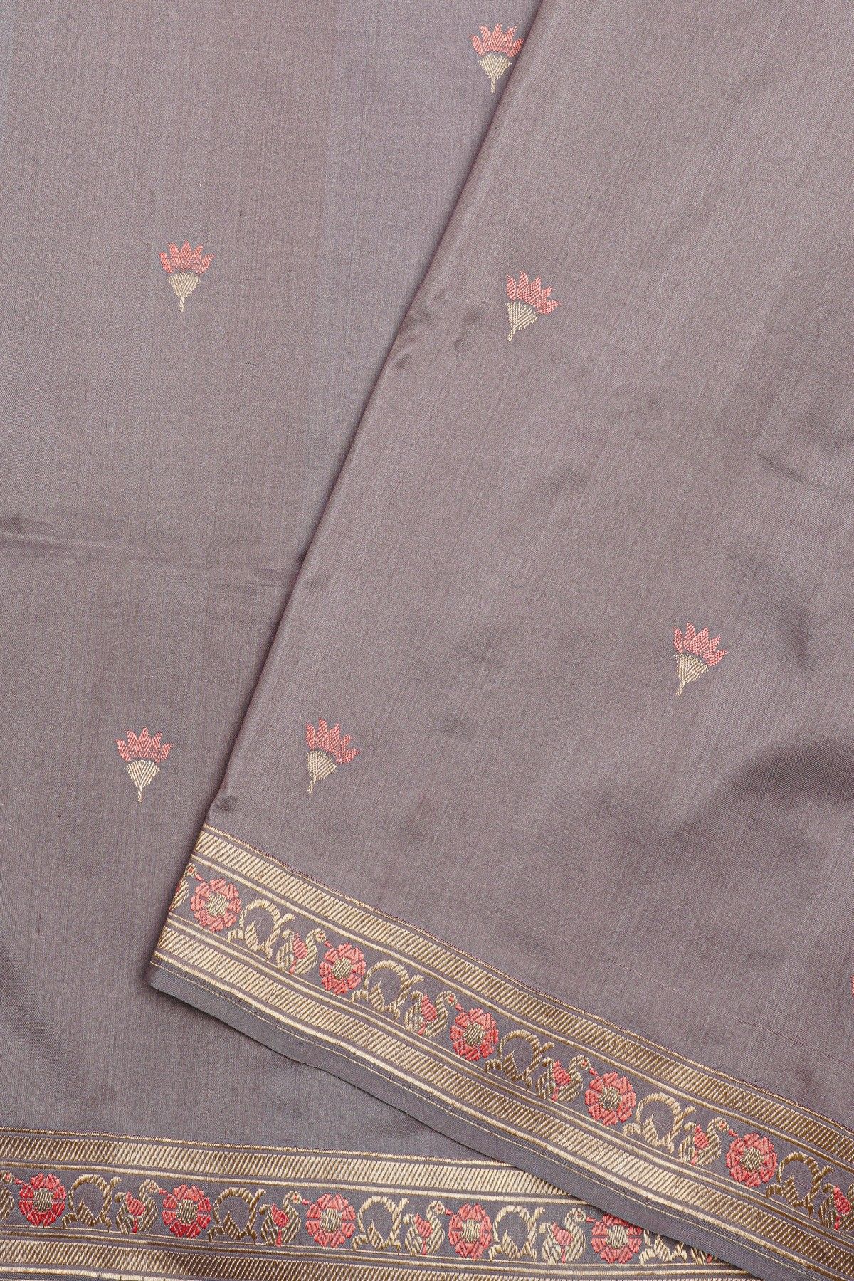 Banarasi Silk Mauve Saree