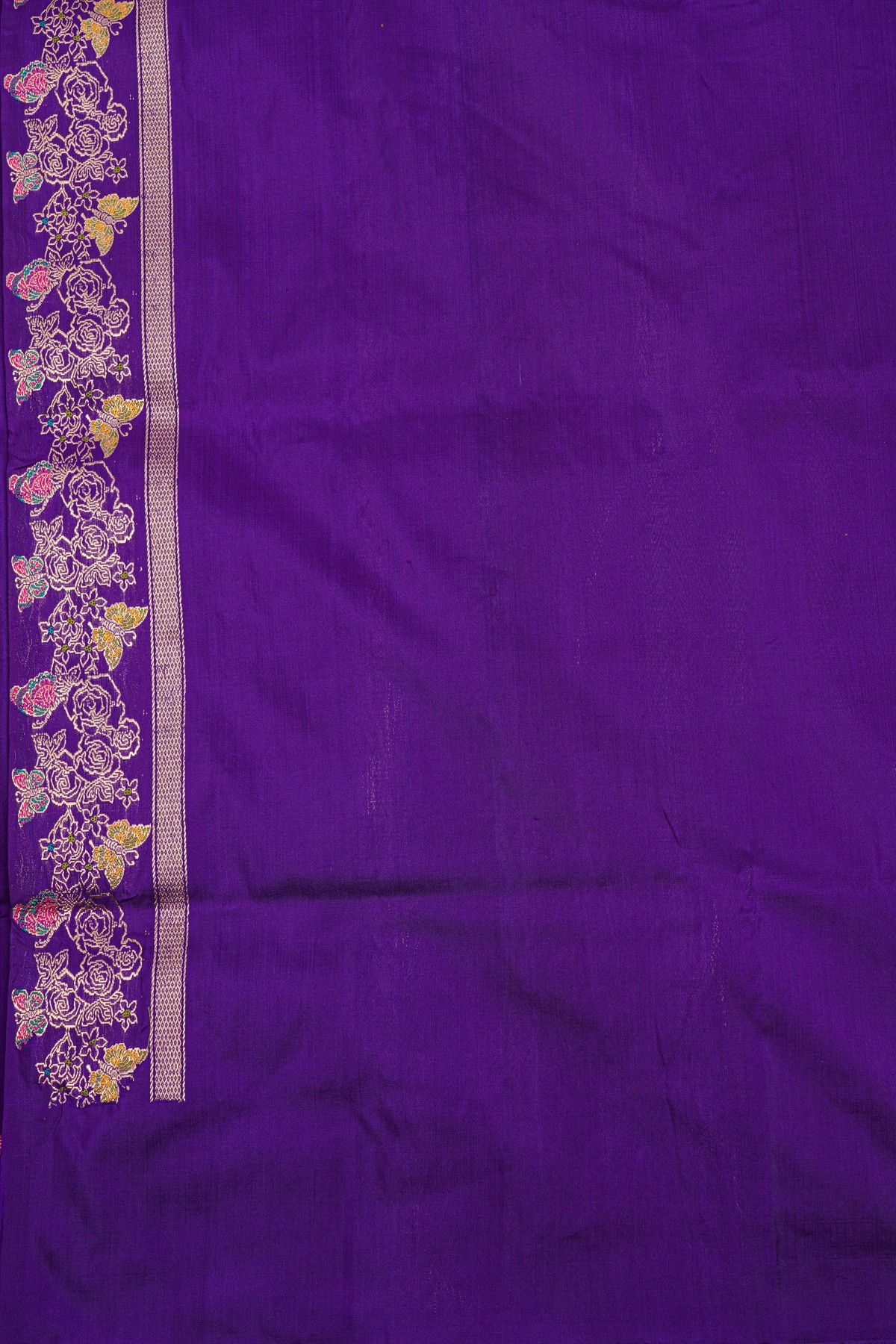 Banarasi Purpple  Silk Saree