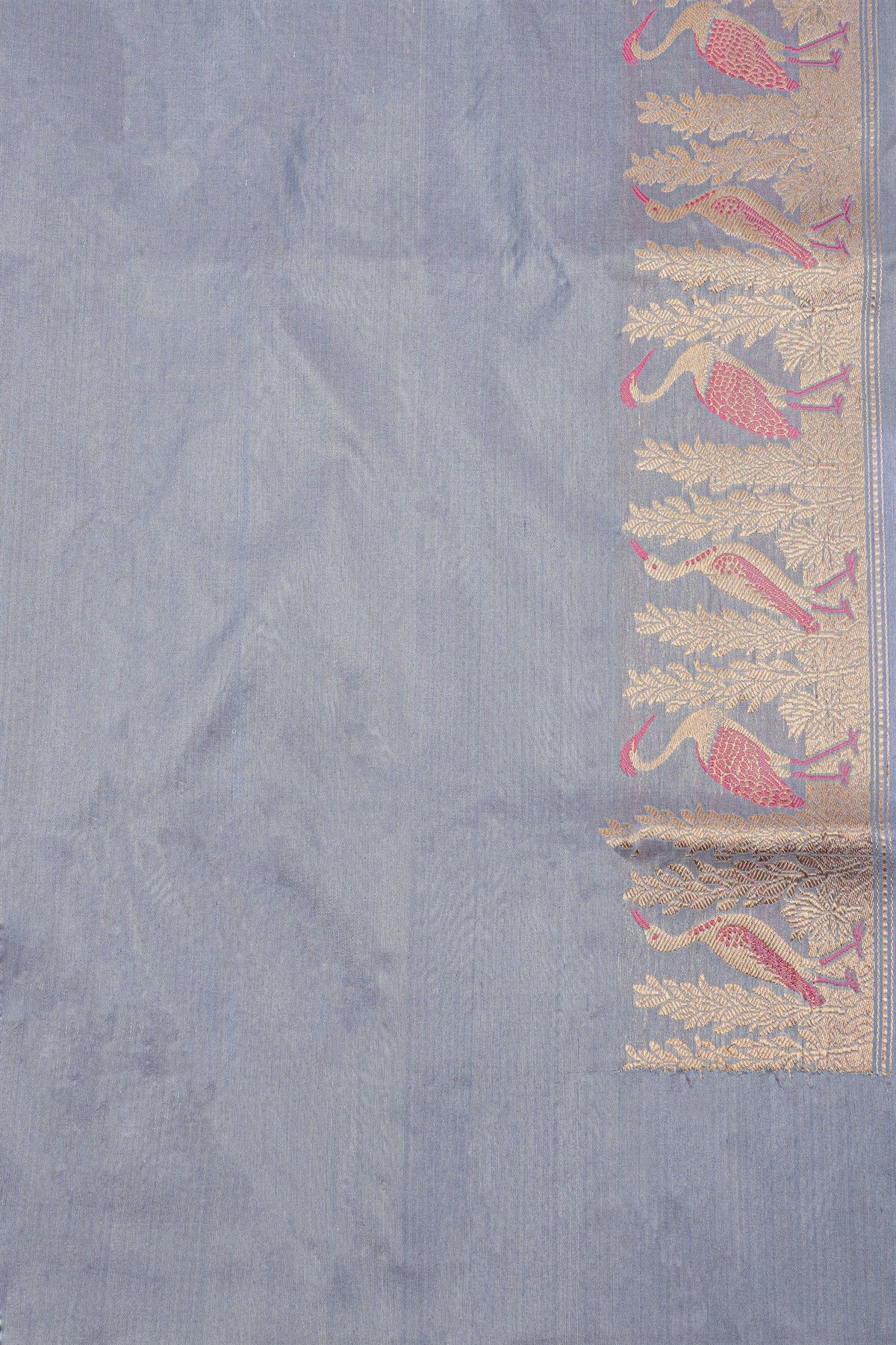 Banarasi Silk Grey Saree