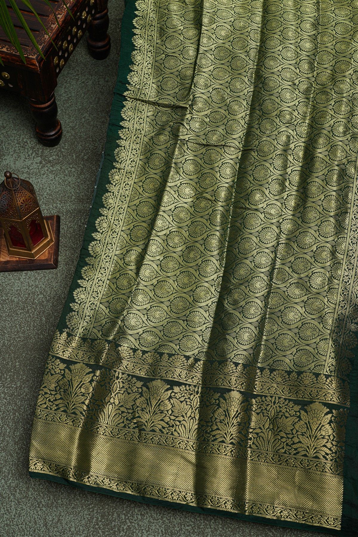 Bandhani Silk Grey  Saree