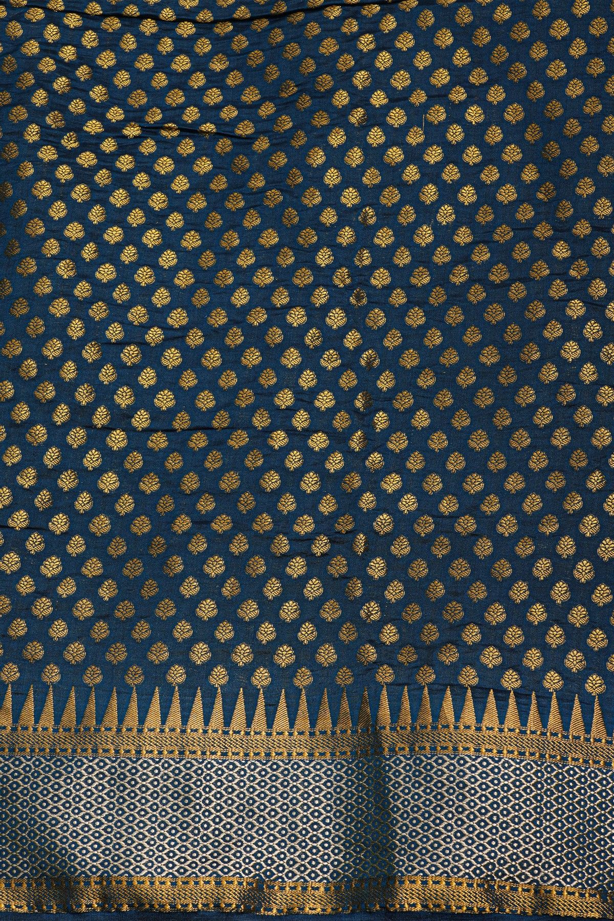 Bandhani Silk Beige  Saree