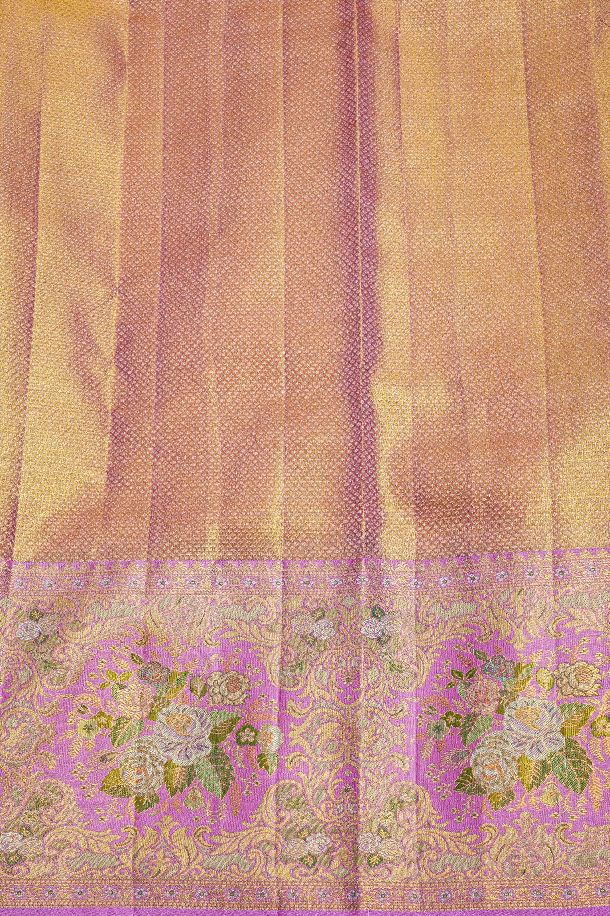 Kancheepuram Silk Dual Colour Saree