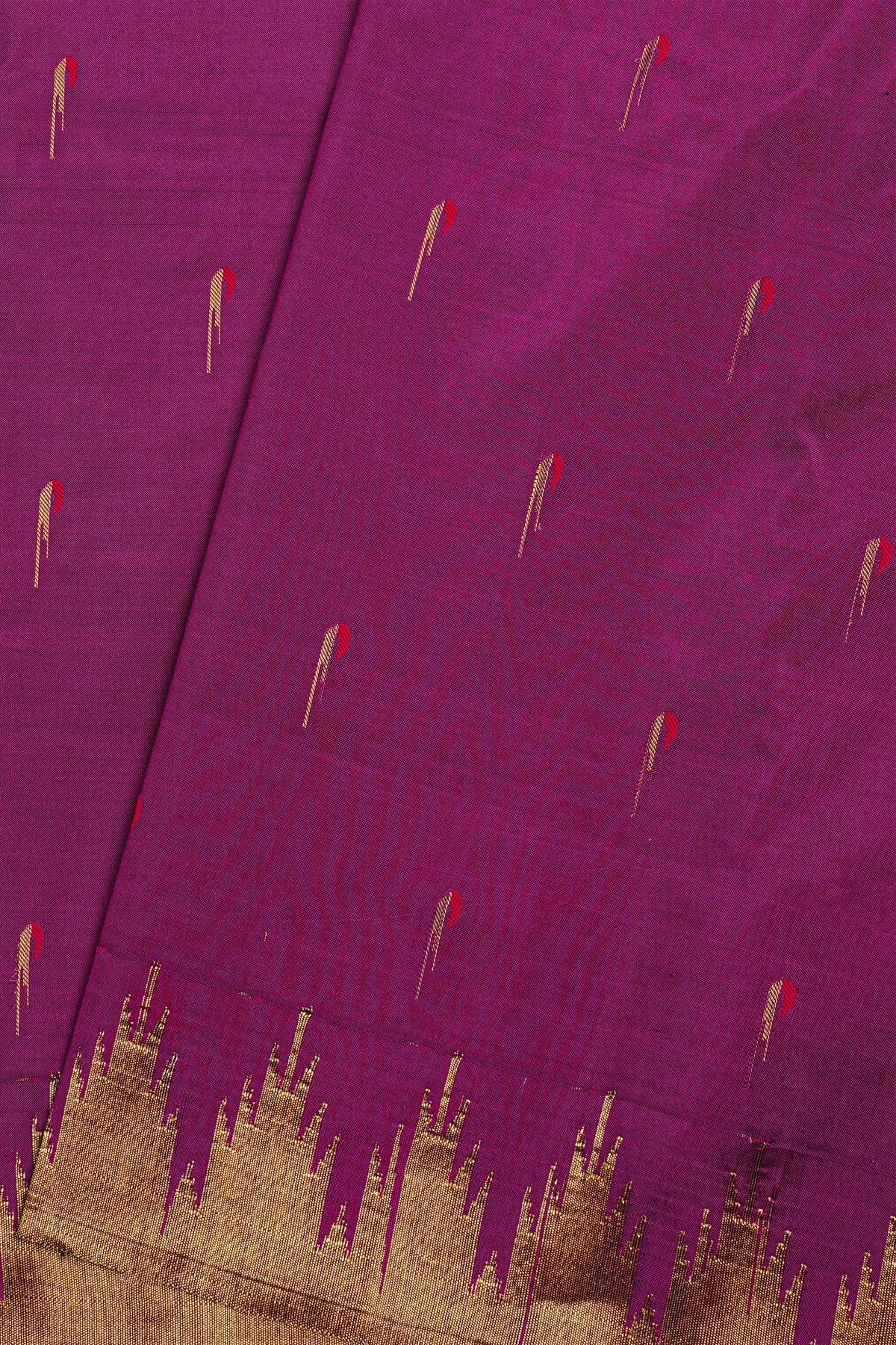 Paithani Silk Purple Saree