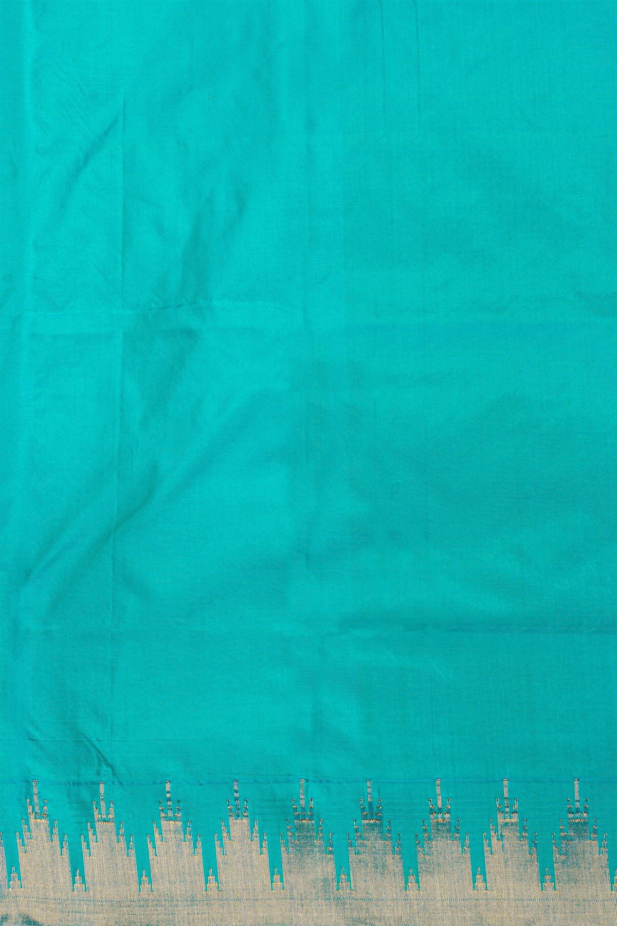 Paithani Silk Sky Blue saree