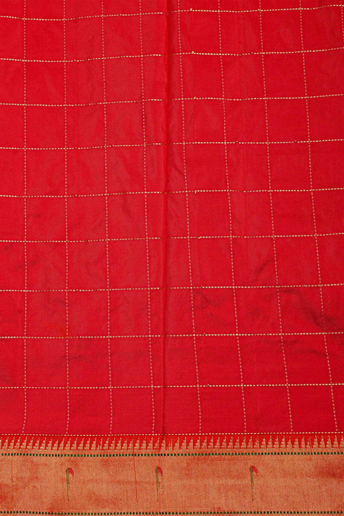 Paithani Silk Navy Blue Saree