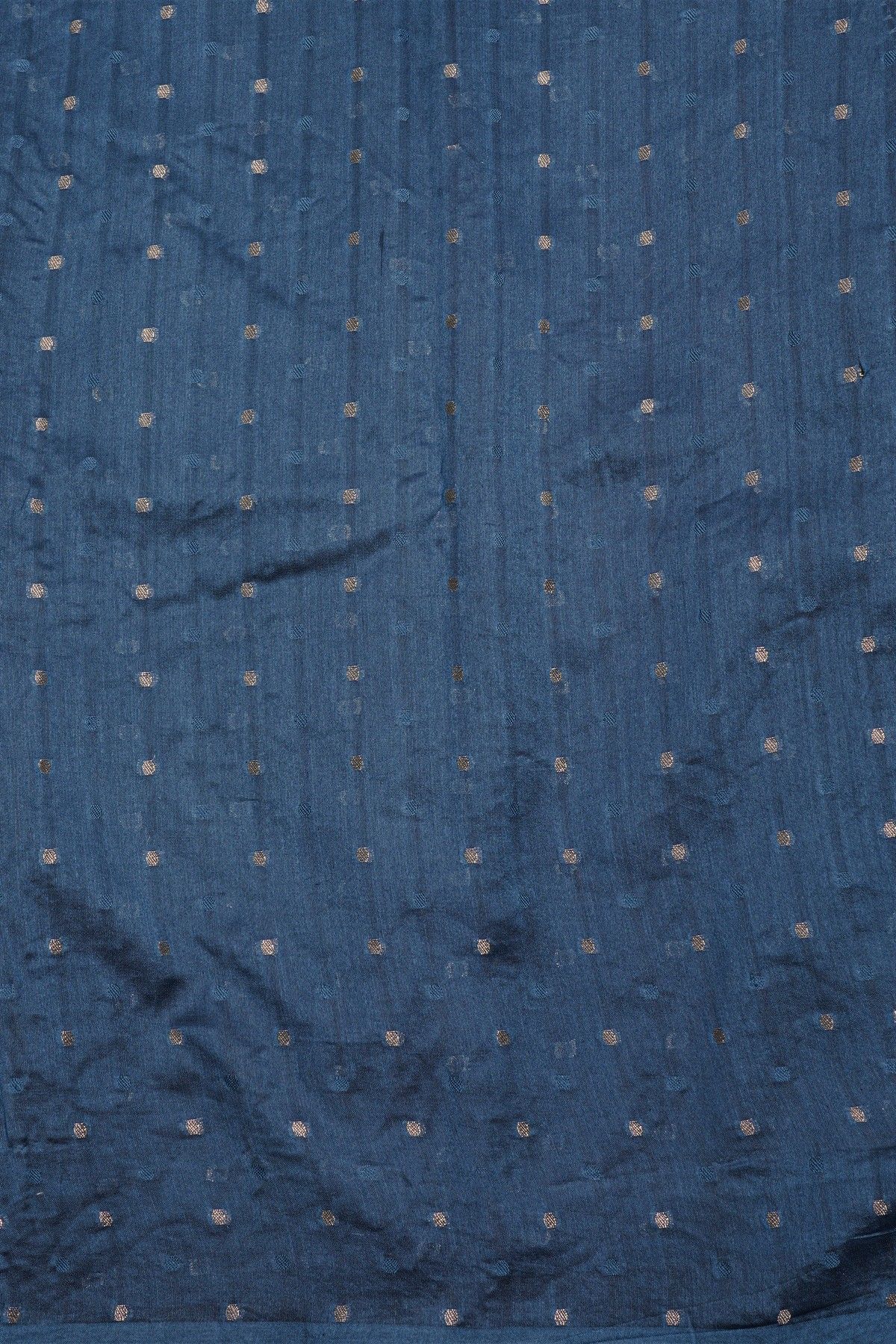 Fancy Organza Navy Blue Saree