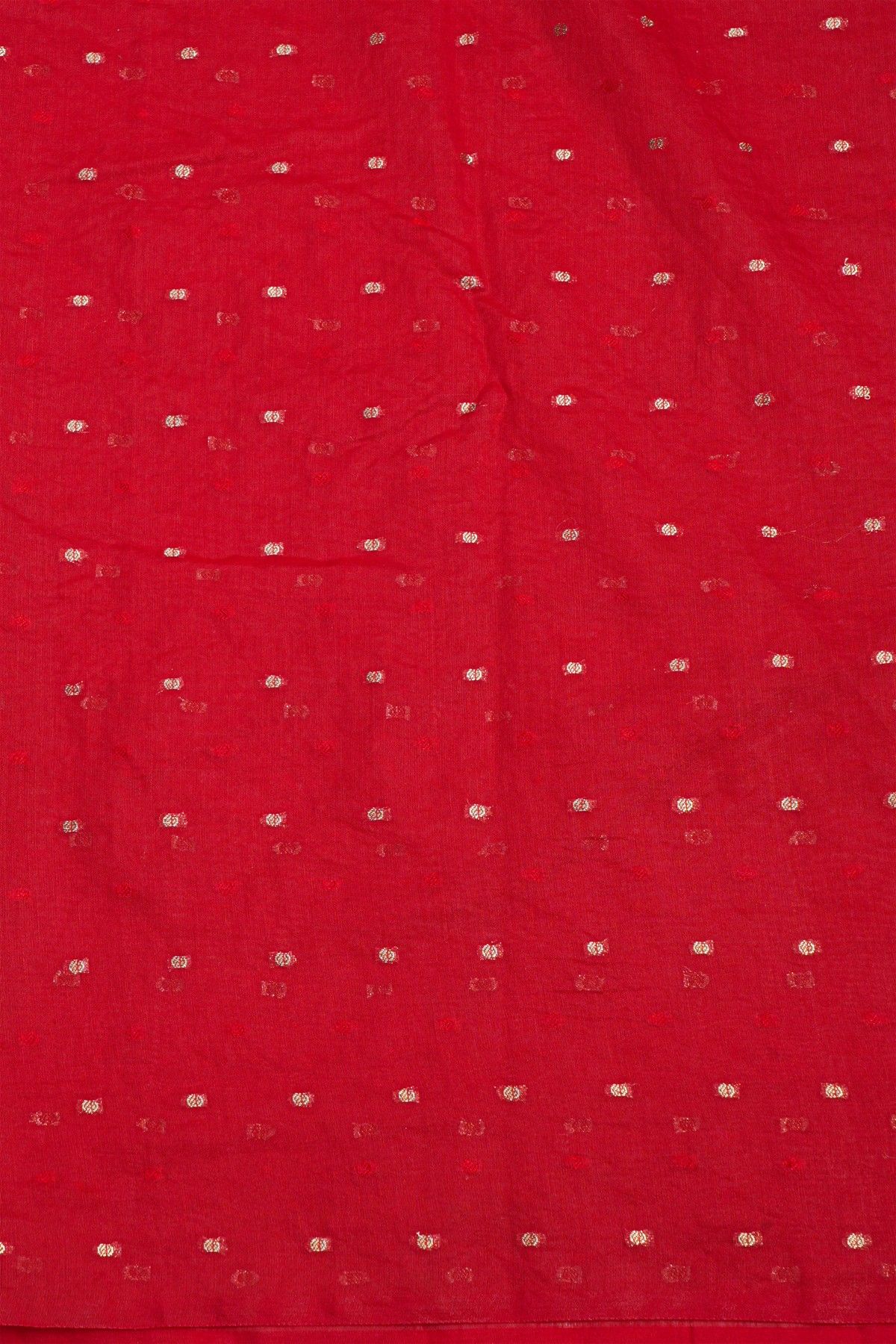 Fancy Organza Red Saree