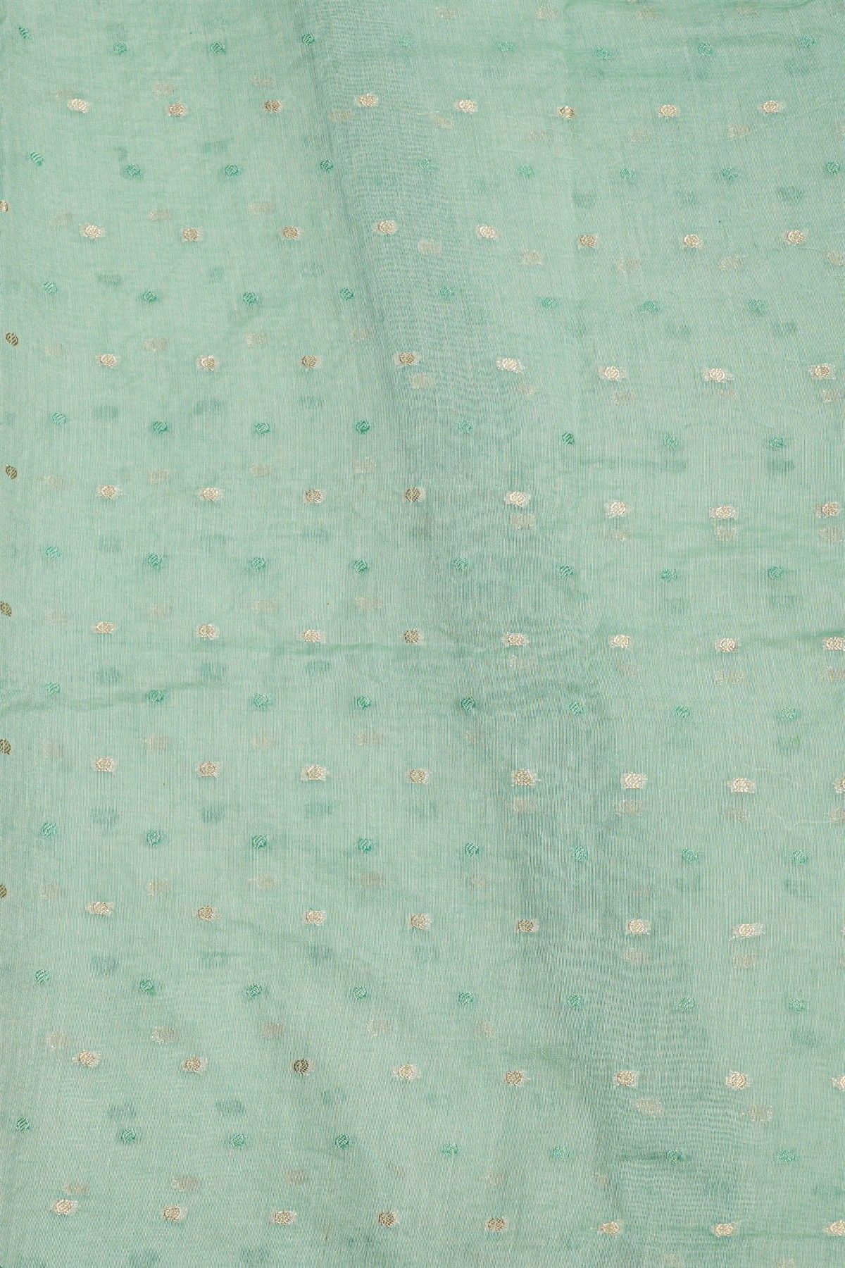 Fancy Organza Sea Green Saree