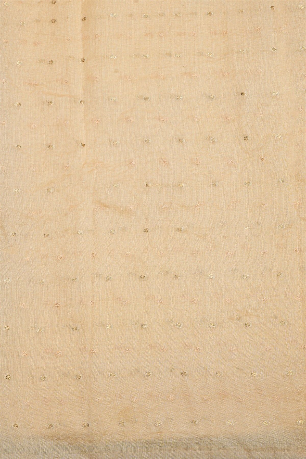 Fancy Organza Cream Saree