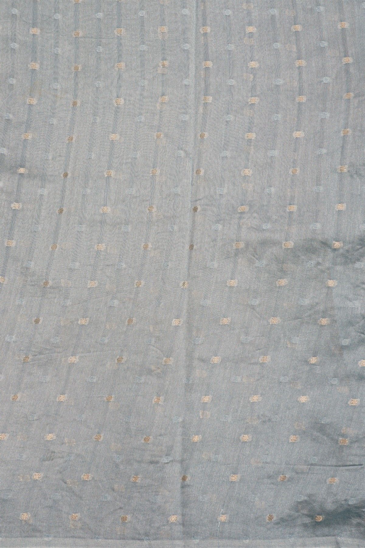 Designer Organza Ice Blue Saree