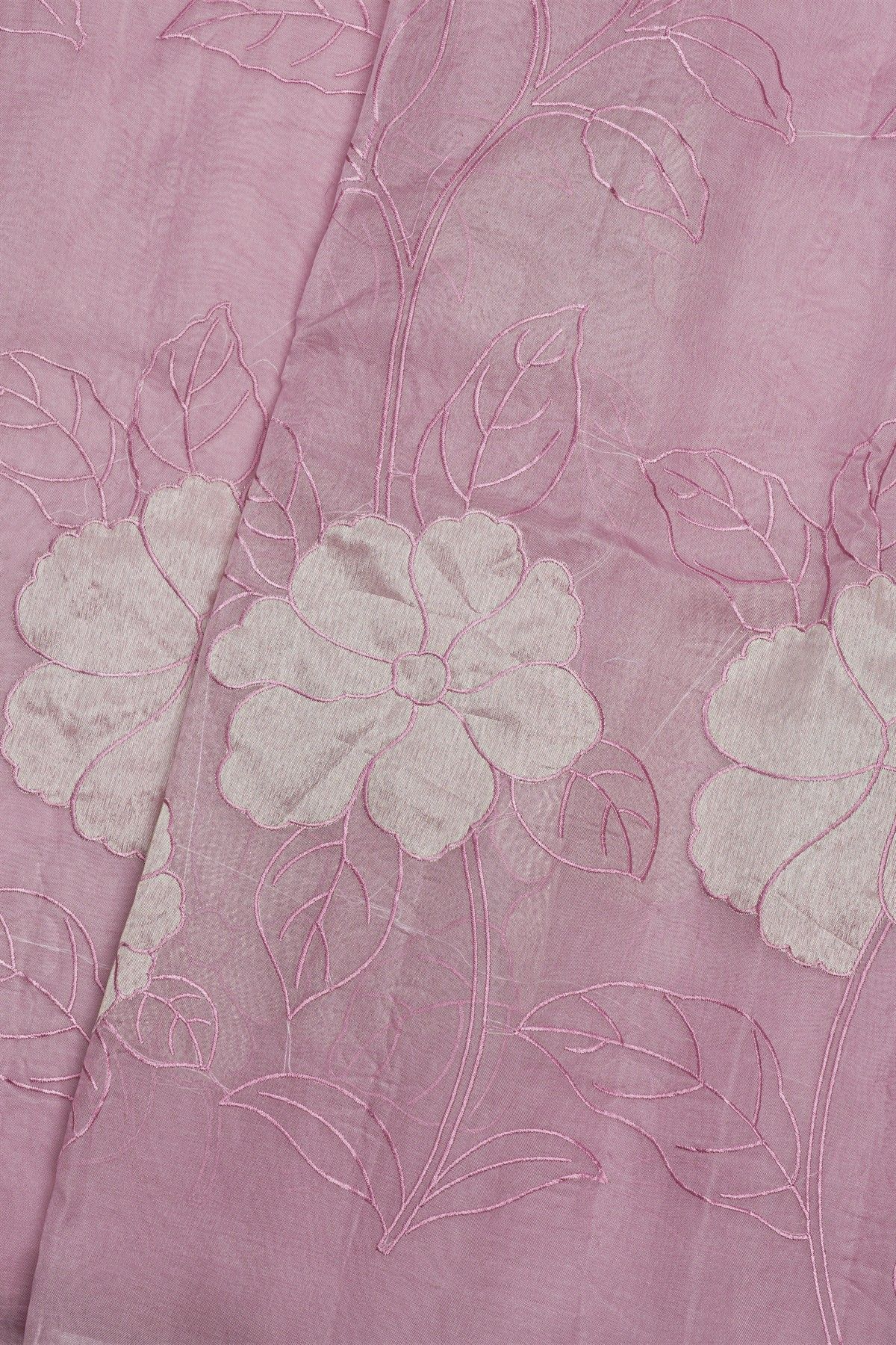 Designer Organza Lavender Saree