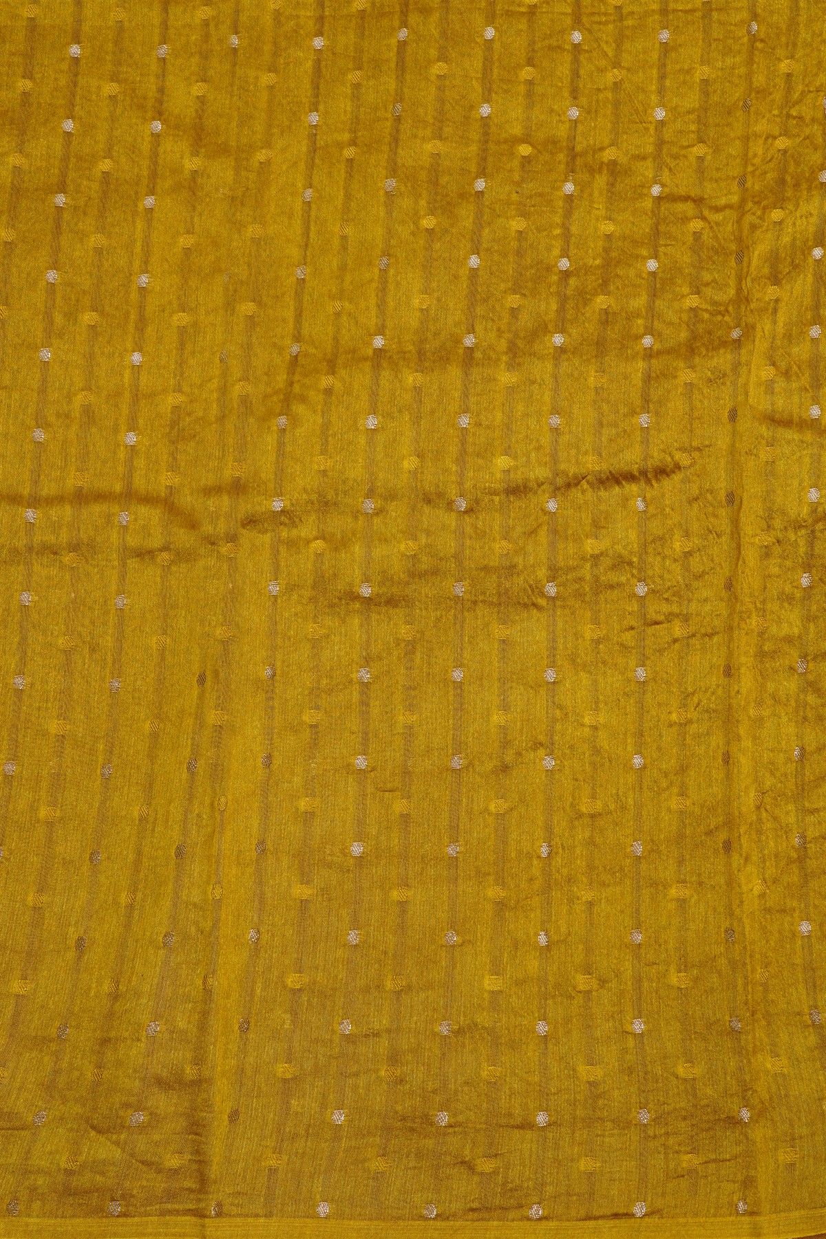 Designer Organza Mustard Saree