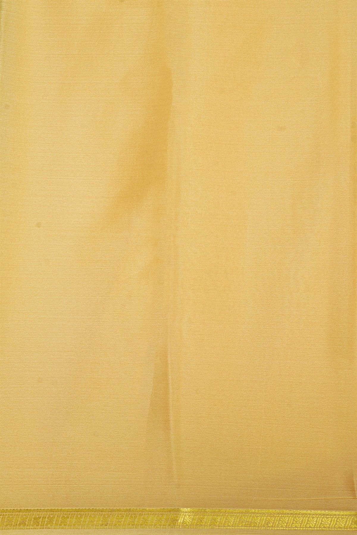 Mysore Crepe Cream Saree